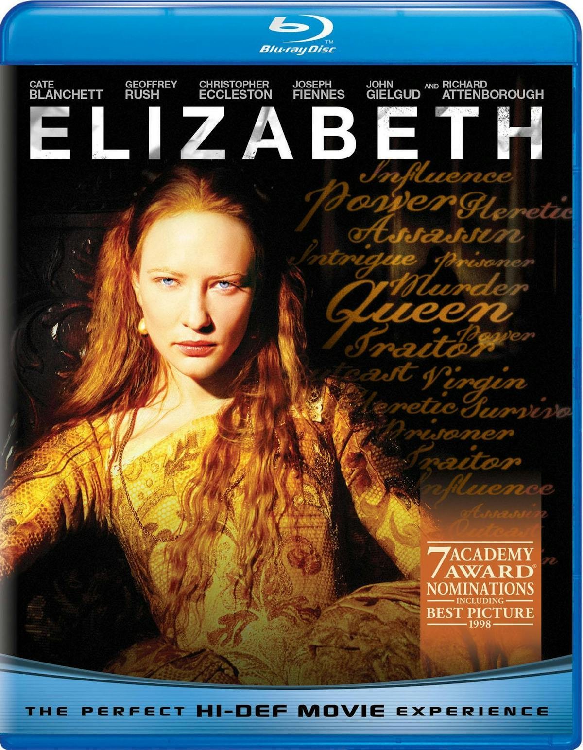 Elizabeth Blu-ray Cate Blanchett NEW