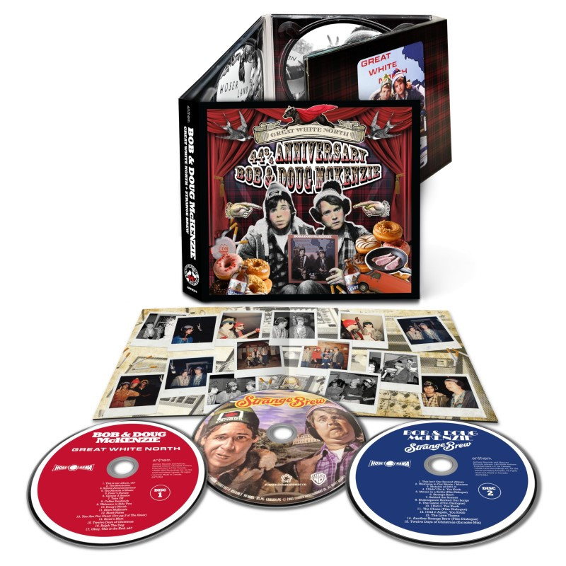 BOB & DOUG MCKENZIE New Sealed Ltd Ed 2026 BEST OF BLU RAY & 2 CD BOXSET