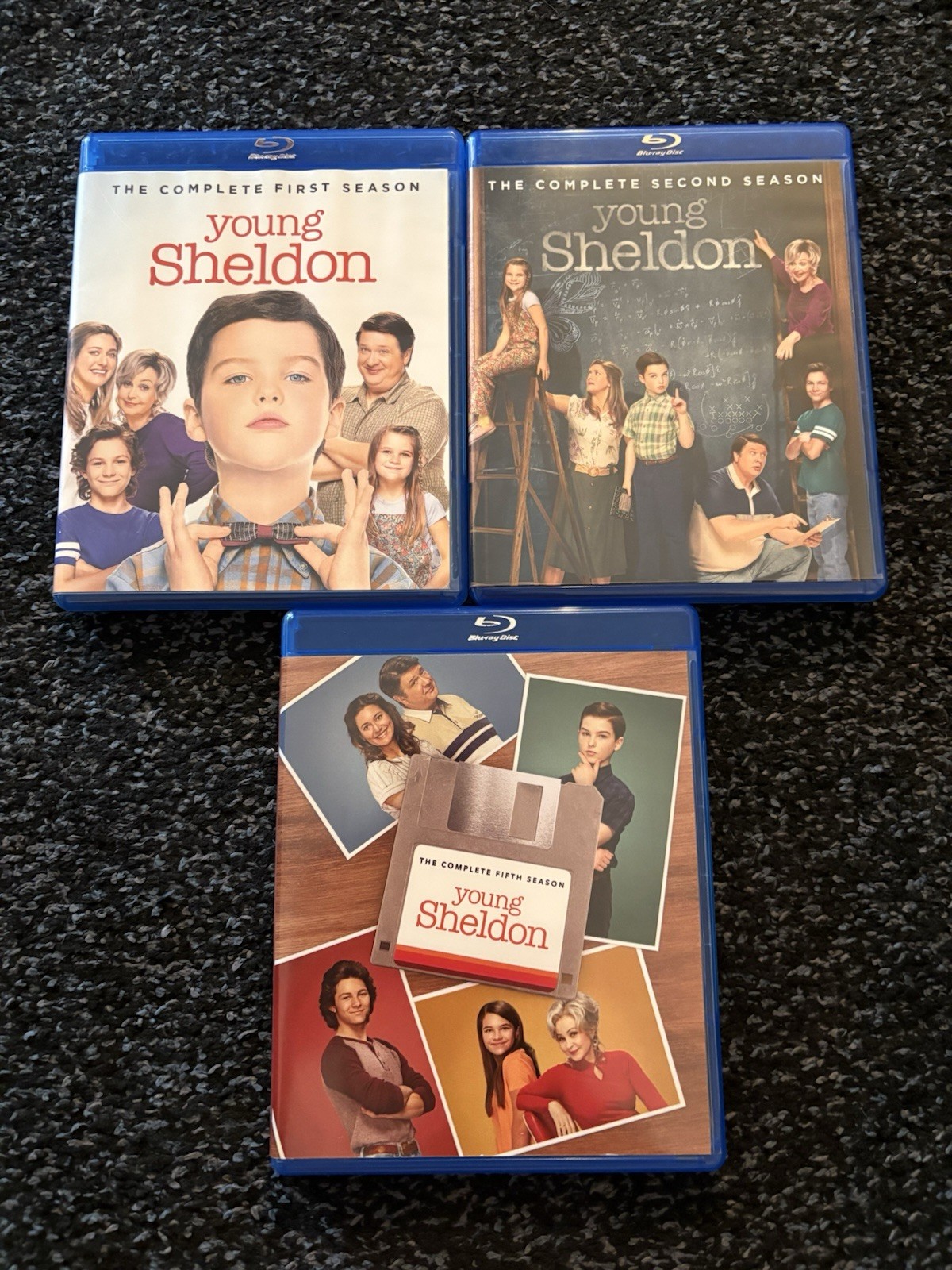 Young Sheldon: The Complete First/Second/Fifth Seasons (Blu-ray) 1/2/5