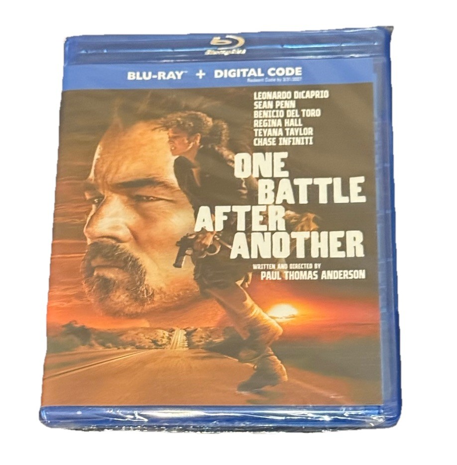 One Battle After Another Blu-ray Leo DiCaprio New