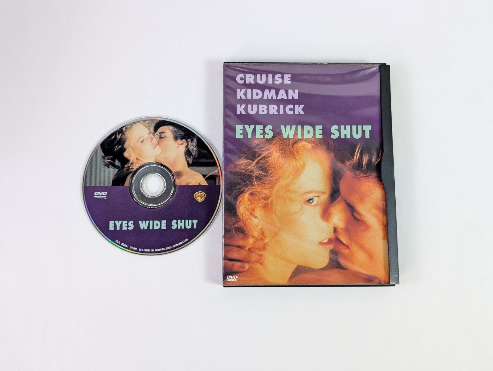 Eyes Wide Shut DVD 1999 Thriller Mystery Movie Warner Bros Pre-owned Kubrick