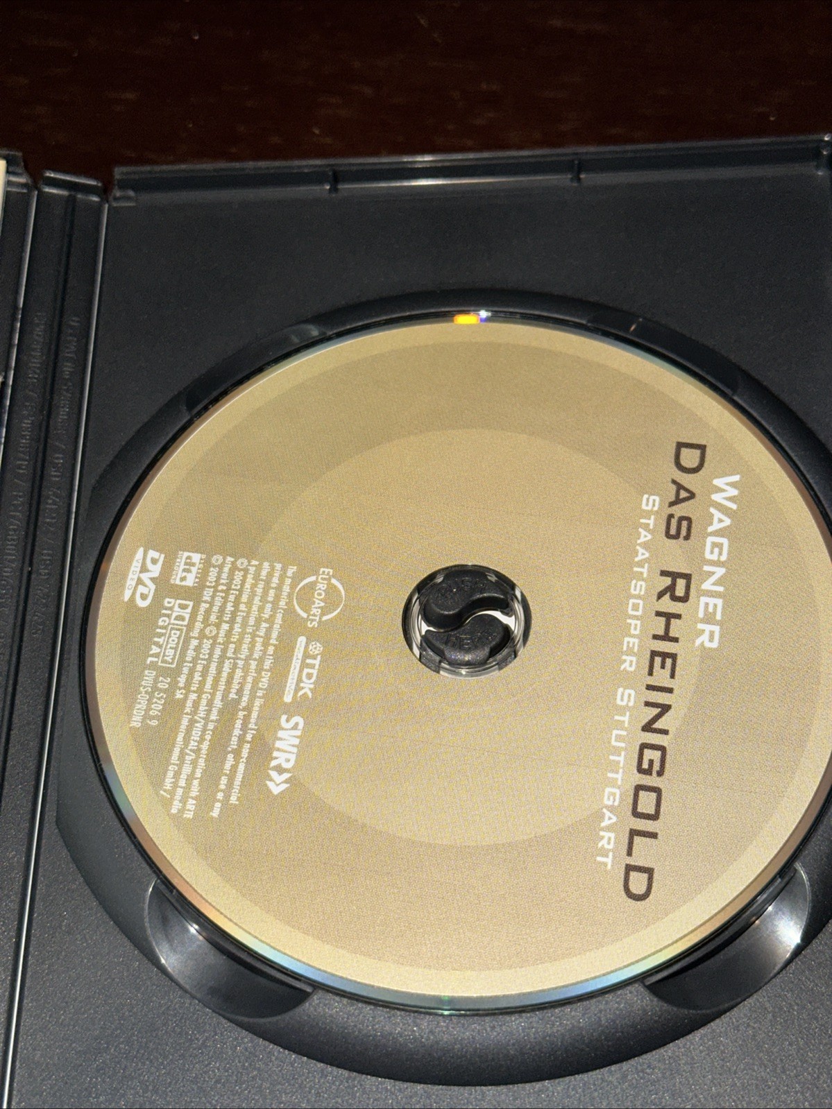 DER RING DES NIBELUNGEN – DAS RHEINGOLD DVD Region 0 Worldwide – Like New