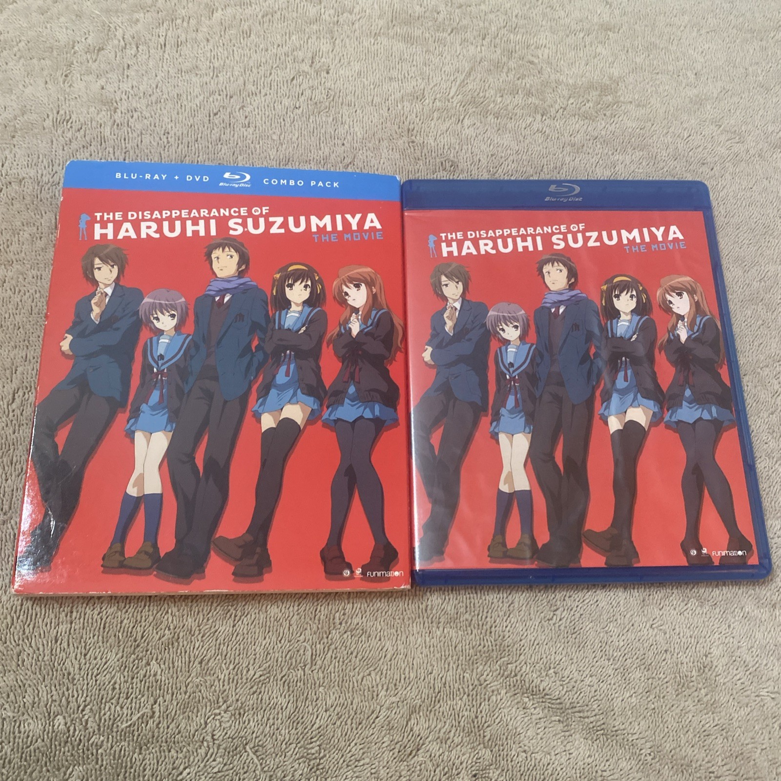 The Disappearance of Haruhi Suzumiya: The Movie (Blu-ray/DVD MISSING MOVIE DVD