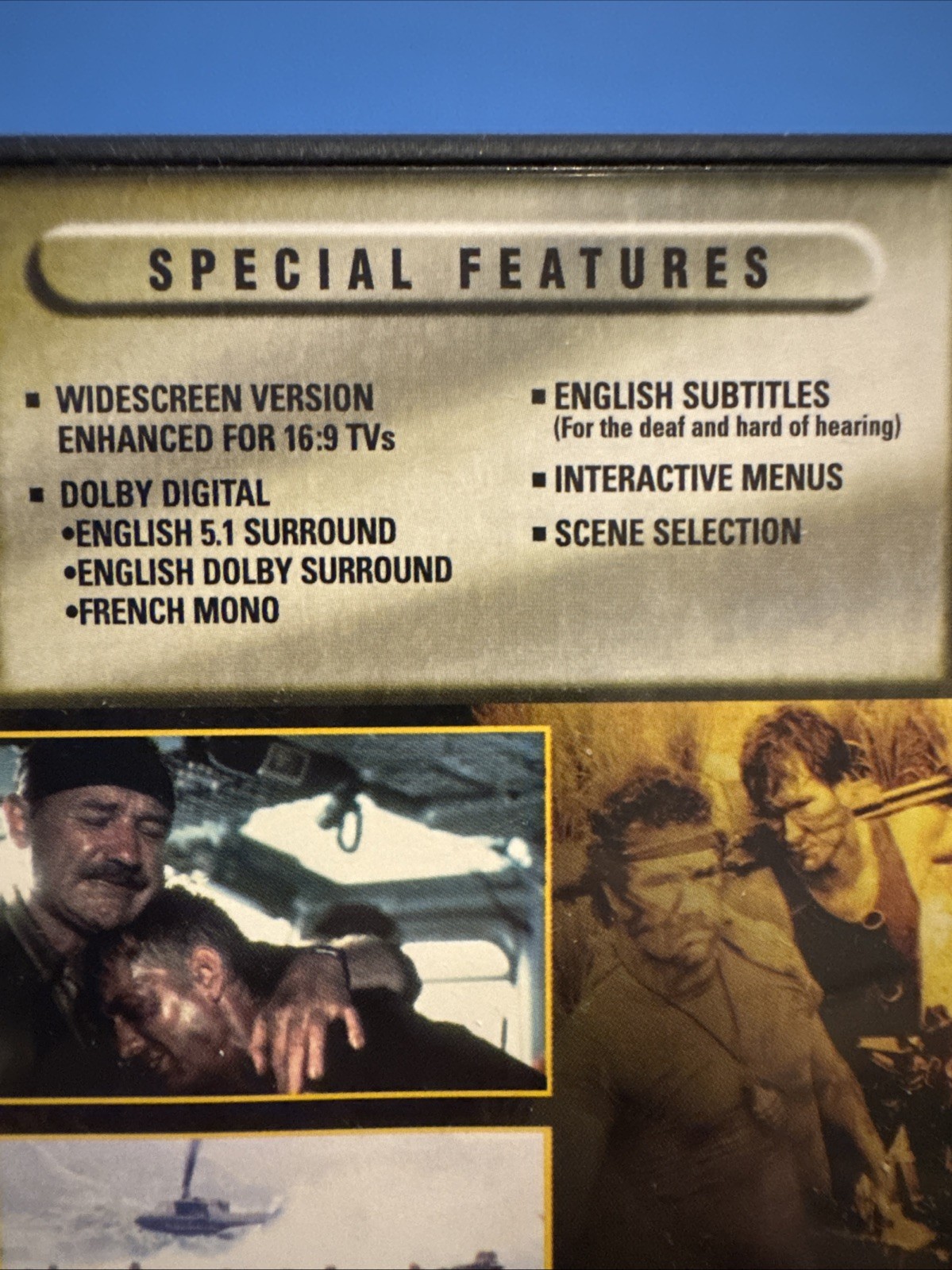 Uncommon Valor Gene Hackman Widescreen DVD Preowned Very Good