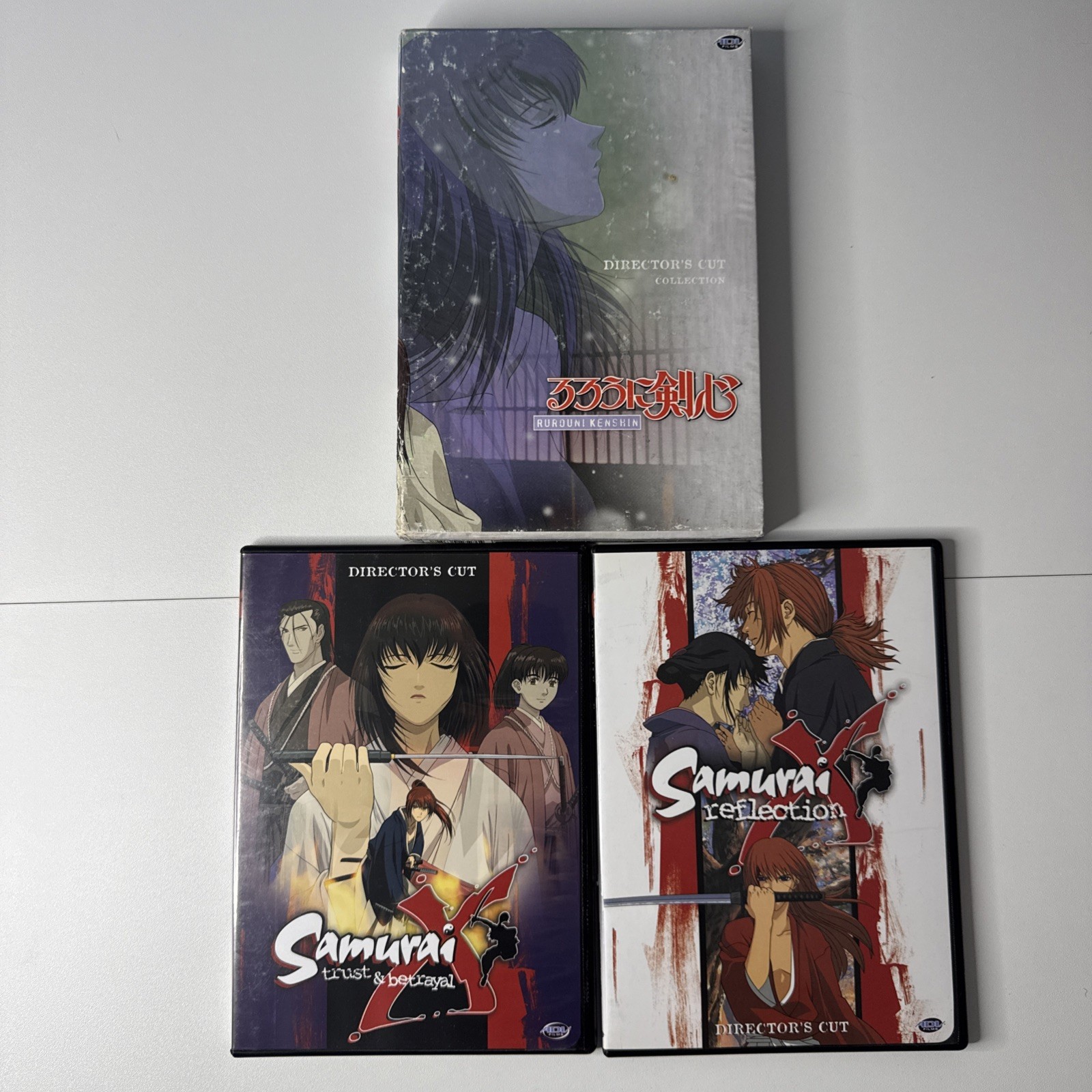 Samurai X Rurouni Kenshin Director’s Cut DVD Set ONLY 1 DISC INCLUDED READ