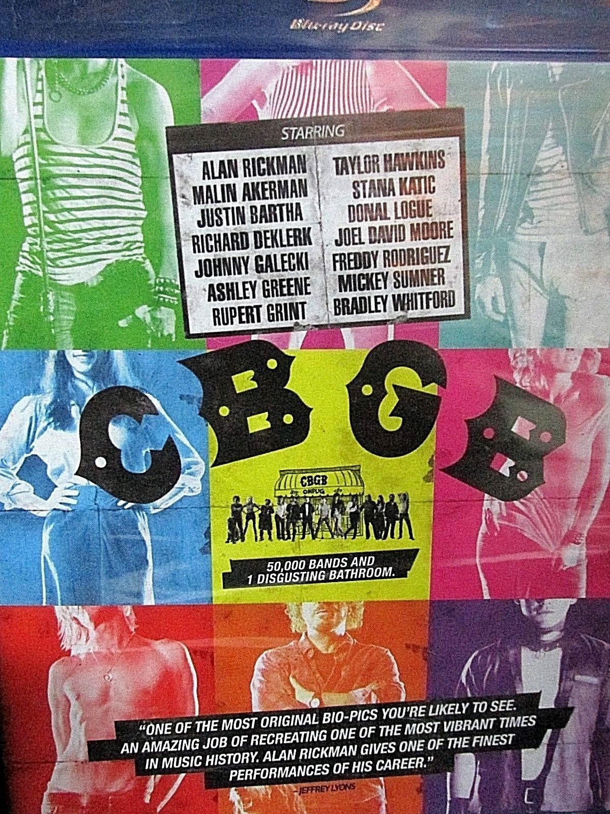 CBGB ,NEW! Blu-ray Disc,NewYork Club Music,Alan Rickman Ashley Greene,Widescreen