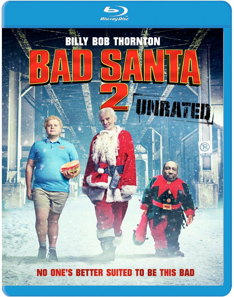 Bad Santa 2 (Blu-ray) Billy Bob Thornton NEW Factory Sealed, Free Shipping