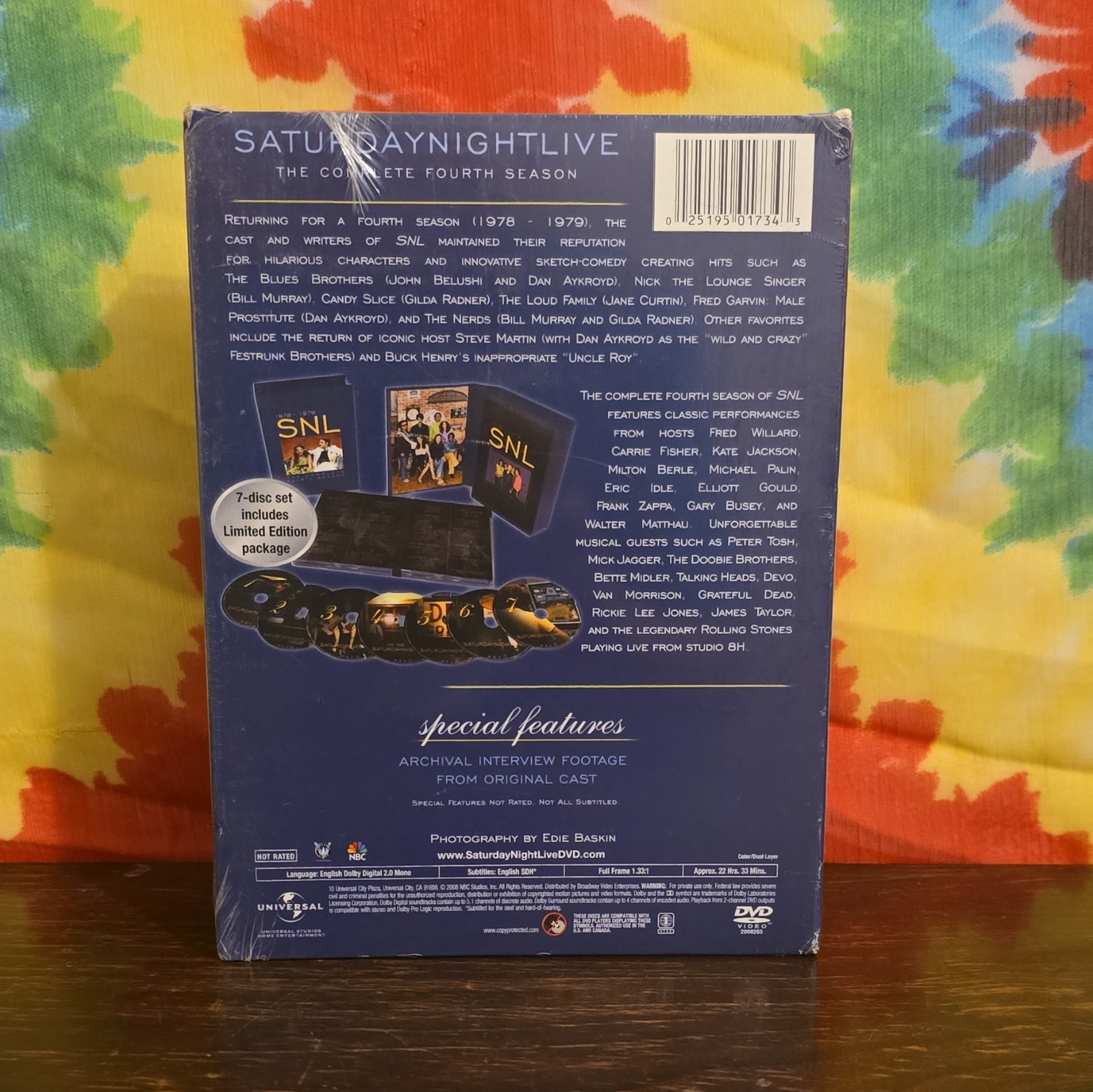Saturday Night Live 1978-79 SNL Complete Fourth Season 4 (2008:DVD 7-Disc Set)