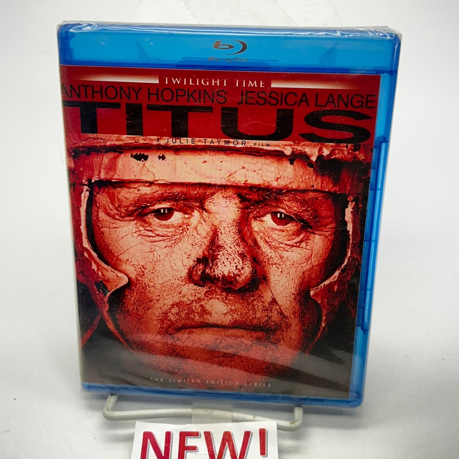 TITUS Blu-ray 1999 Twilight Time Limited Anthony Hopkins Jessica Lange Julie
