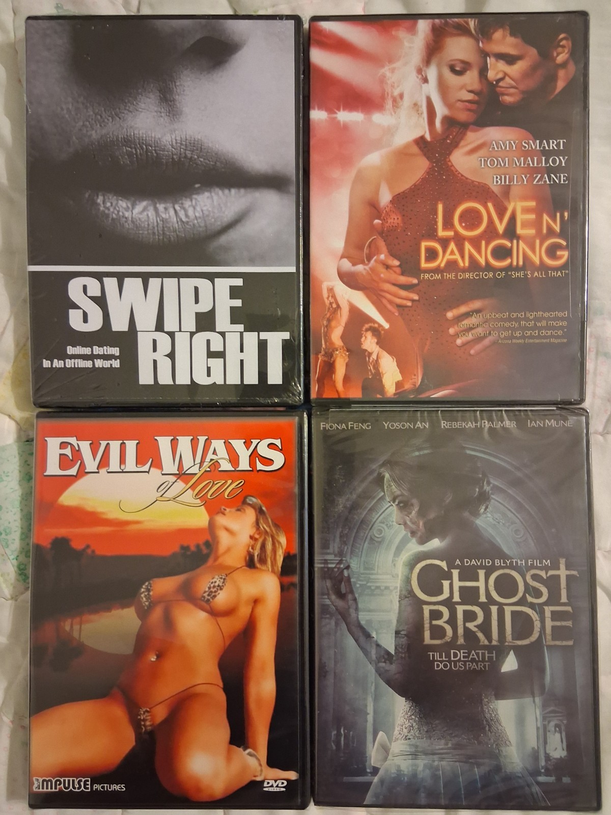 Seduction Thrillers Movies Lot of 4 – Brand New DVDs