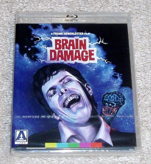 Brain Damage Blu-ray Cult Horror Comedy Arrow Video Frank Henenlotter NEW