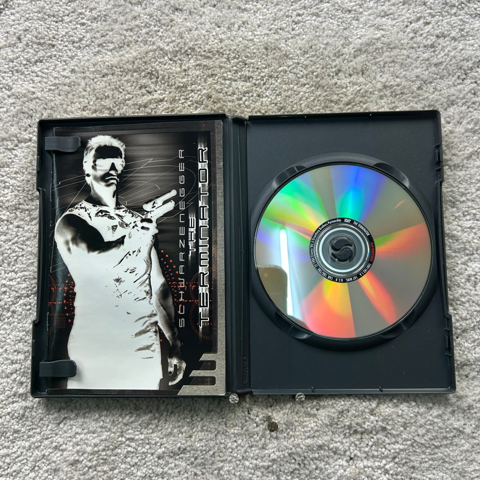 The Terminator DVD 1997 Special Edition Schwarzenegger James Cameron