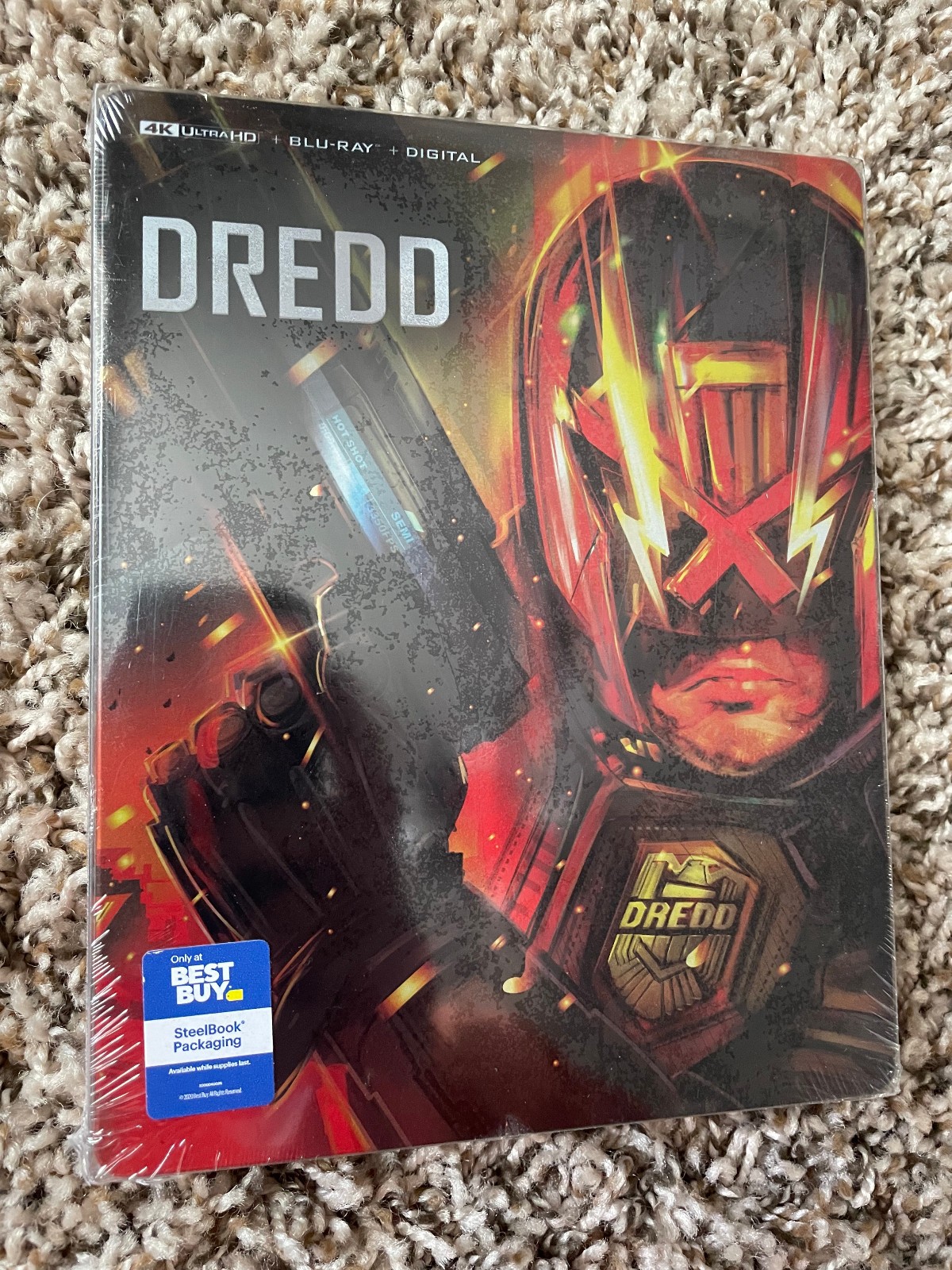 DREDD (2012) Best Buy Exclusive (2021) 4K + Blu-ray + Digital STEELBOOK sealedOP