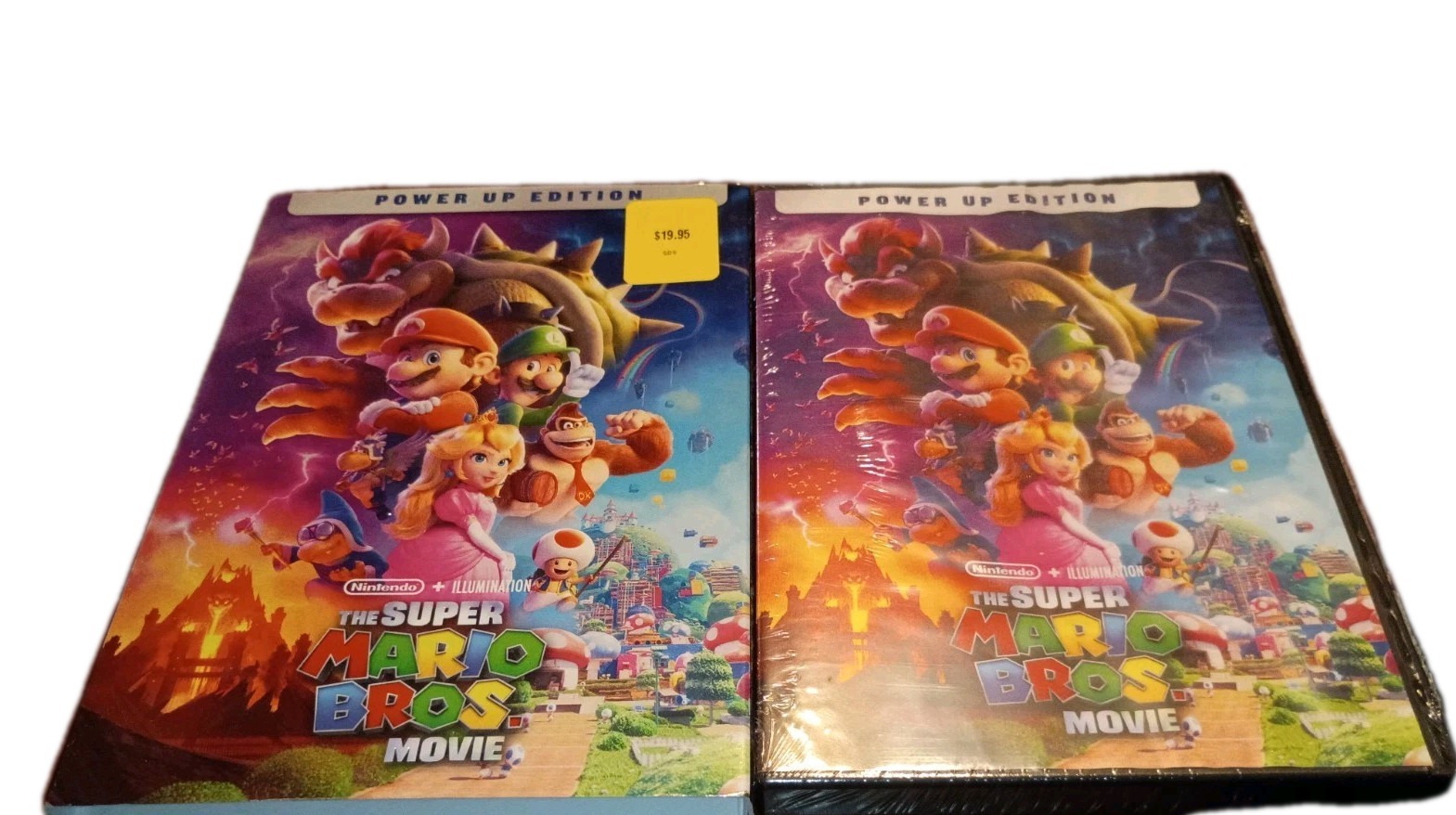 The Super Mario Bros Movie DVD 2023 w/ Slipcover NEW! SEALED!