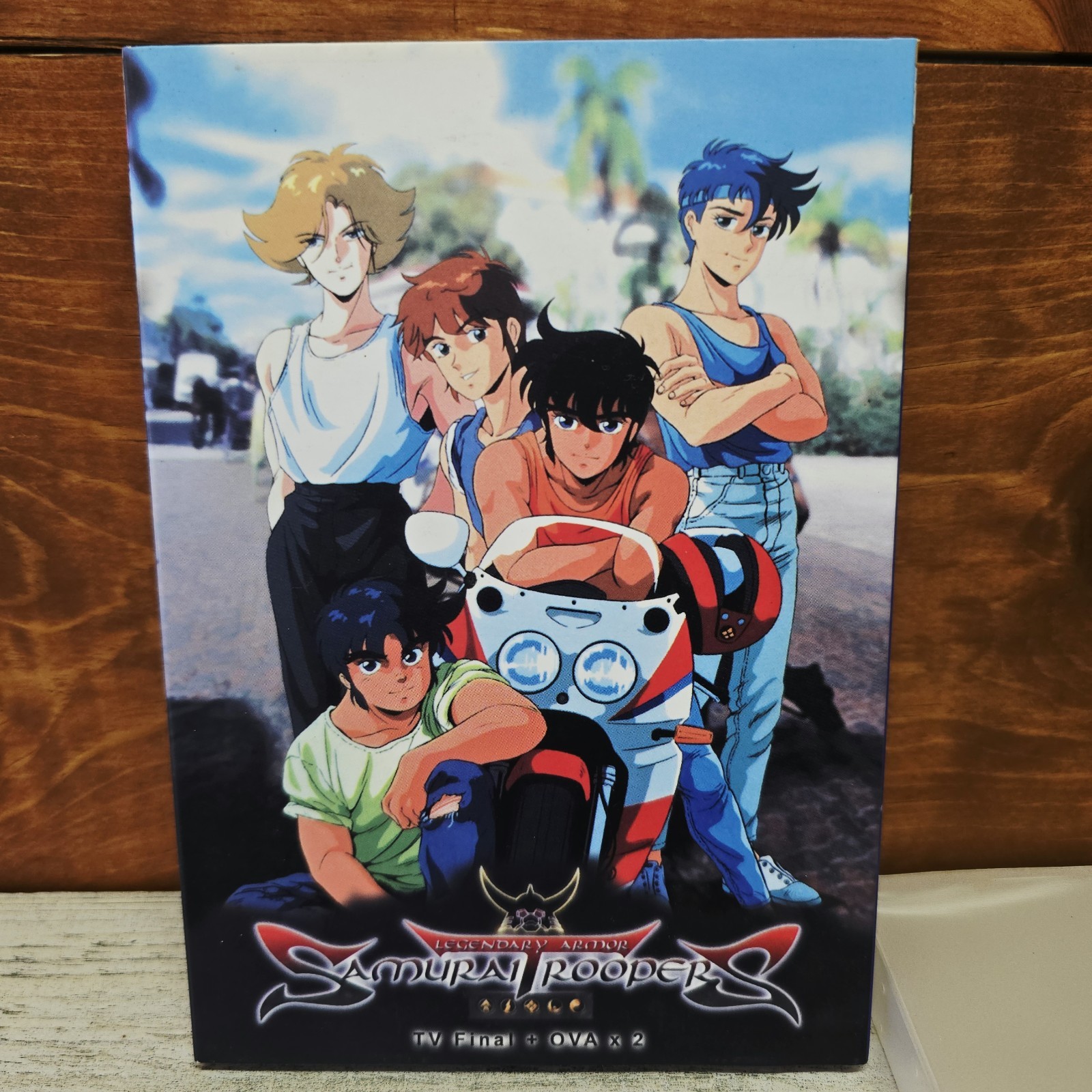 Legendary Armor Samurai Troopers (3 DVDs) TV Final + OVA x 2 (Vol 6, 7, 8)