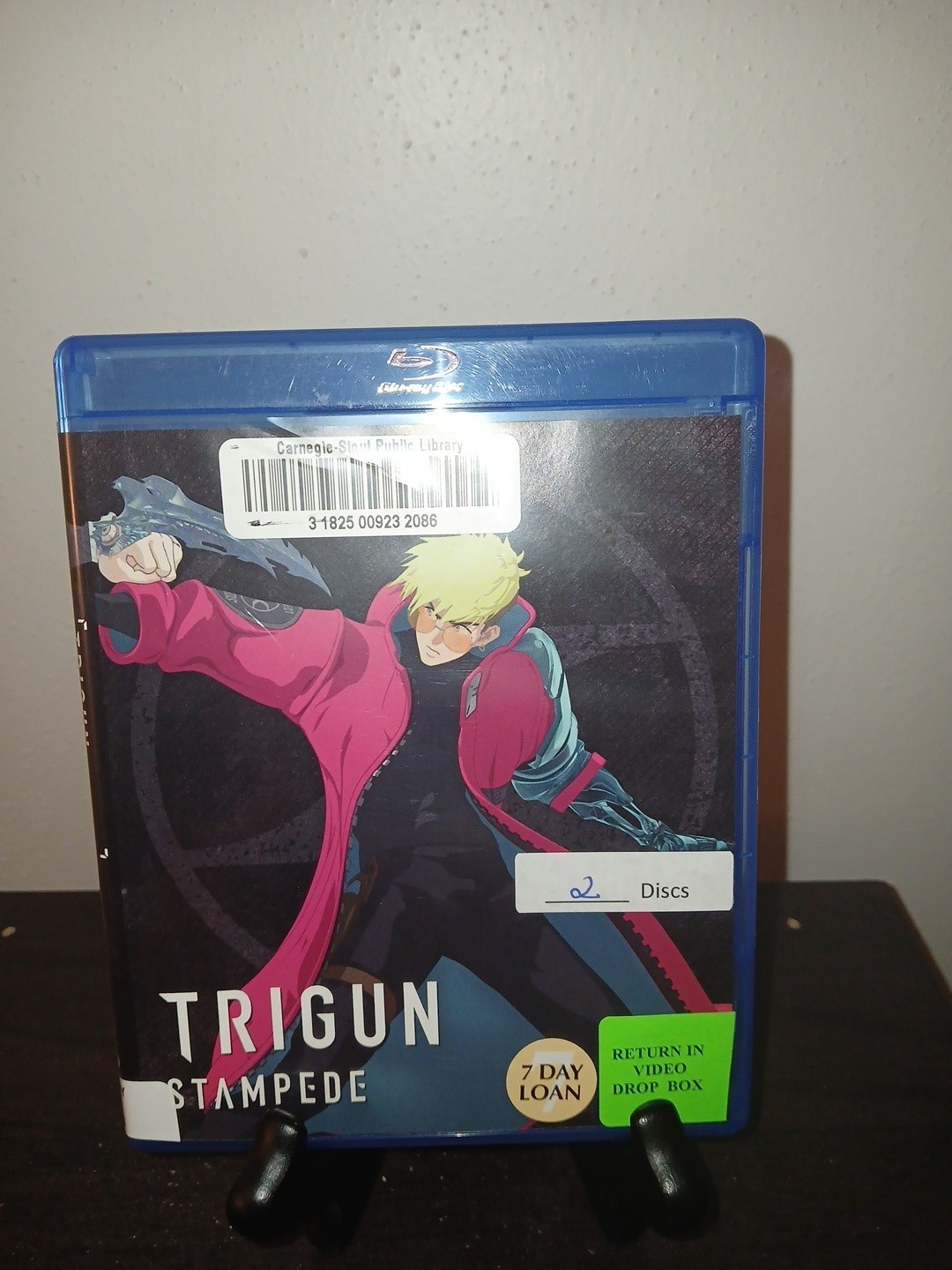 Trigun Stampede [Blu-ray] 2 Disc Set (Episodes 01-12) Anime FORMER LIBRARY COPY