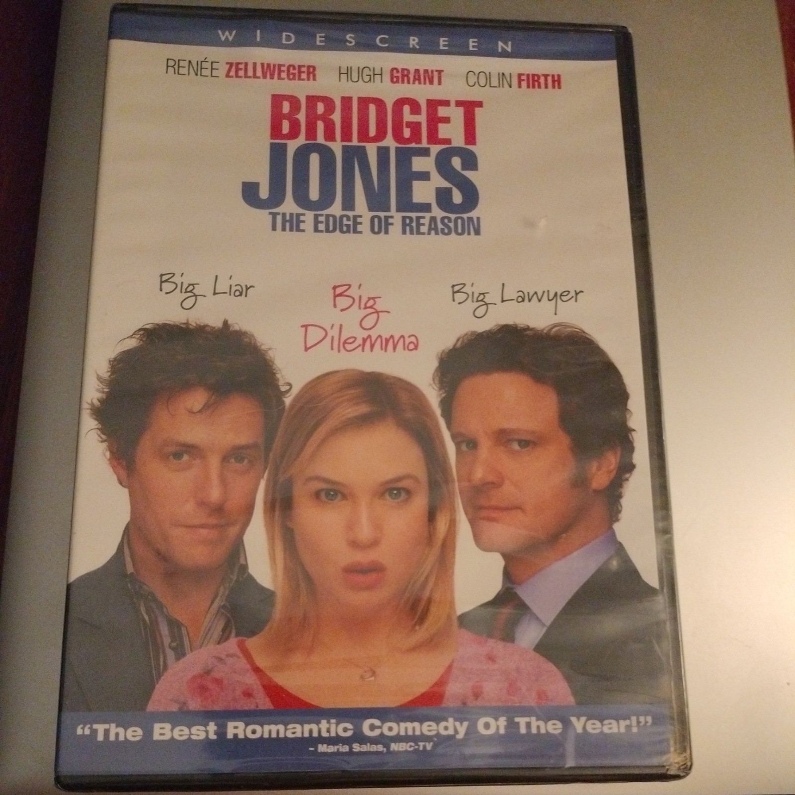 Bridget Jones: the Edge of Reason (DVD, Hugh Grant Renee Zellweger Colin Firth