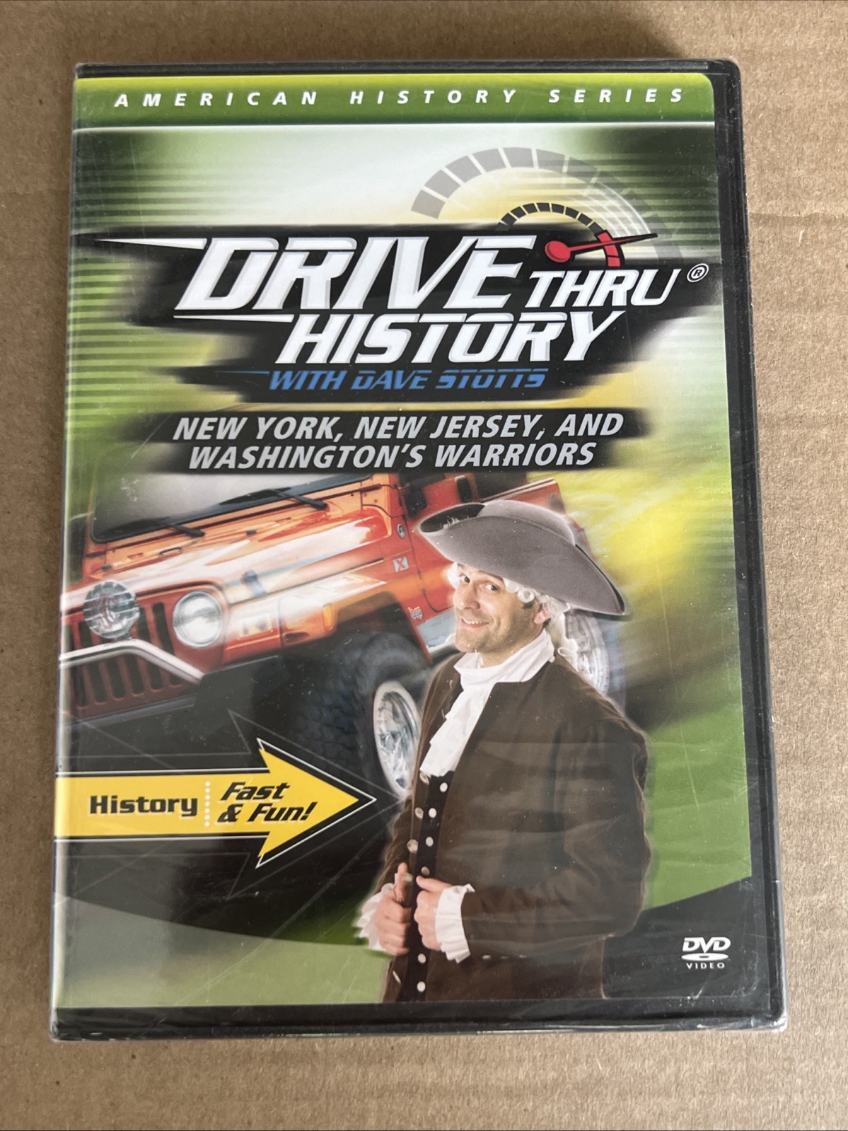 Drive Thru History – DVD – New York, New Jersey & Washington’s Warriors – NEW