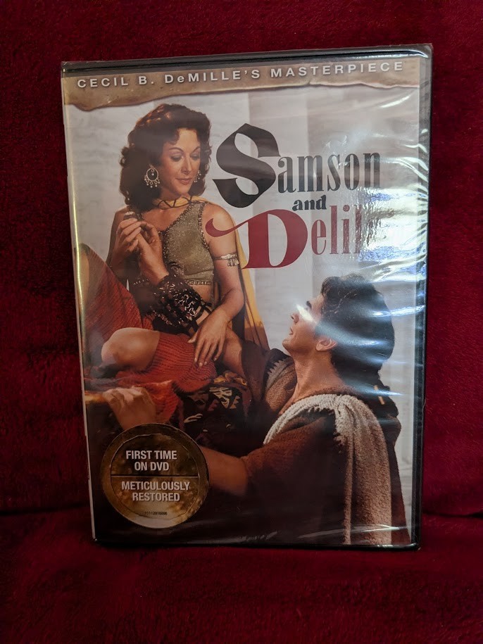 Samson and Delilah DVD 1949 Cecil B. DeMille Hedy Lamarr Victor Mature