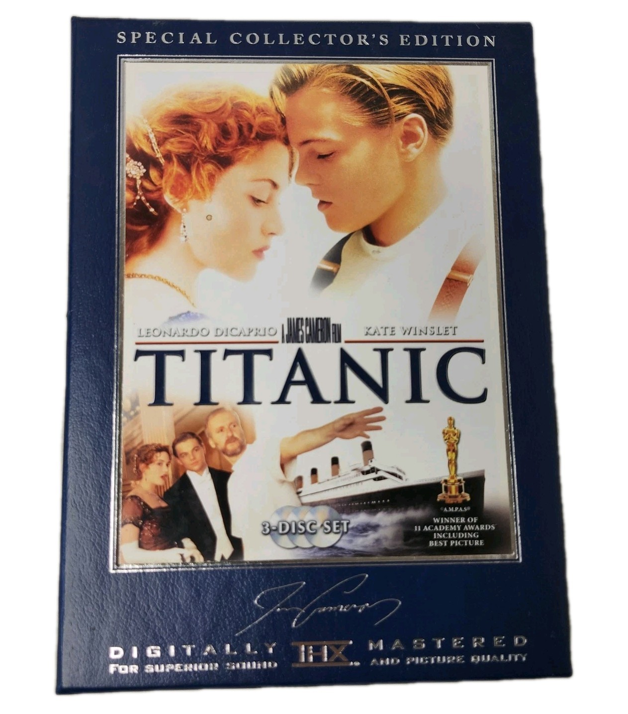 Titanic Special Collector’s Edition DVD 2005 3-Disc Box Set Leonardo DiCaprio