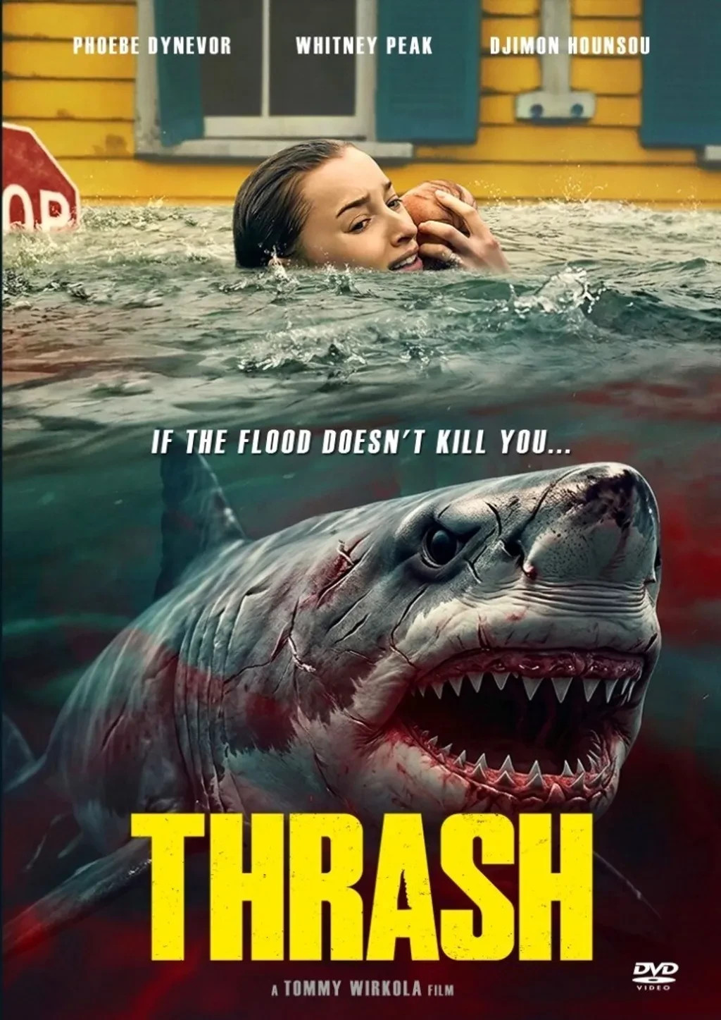 Thrash DVD Horror Shark Survival Thriller Movie English Region Free NTSC 2024