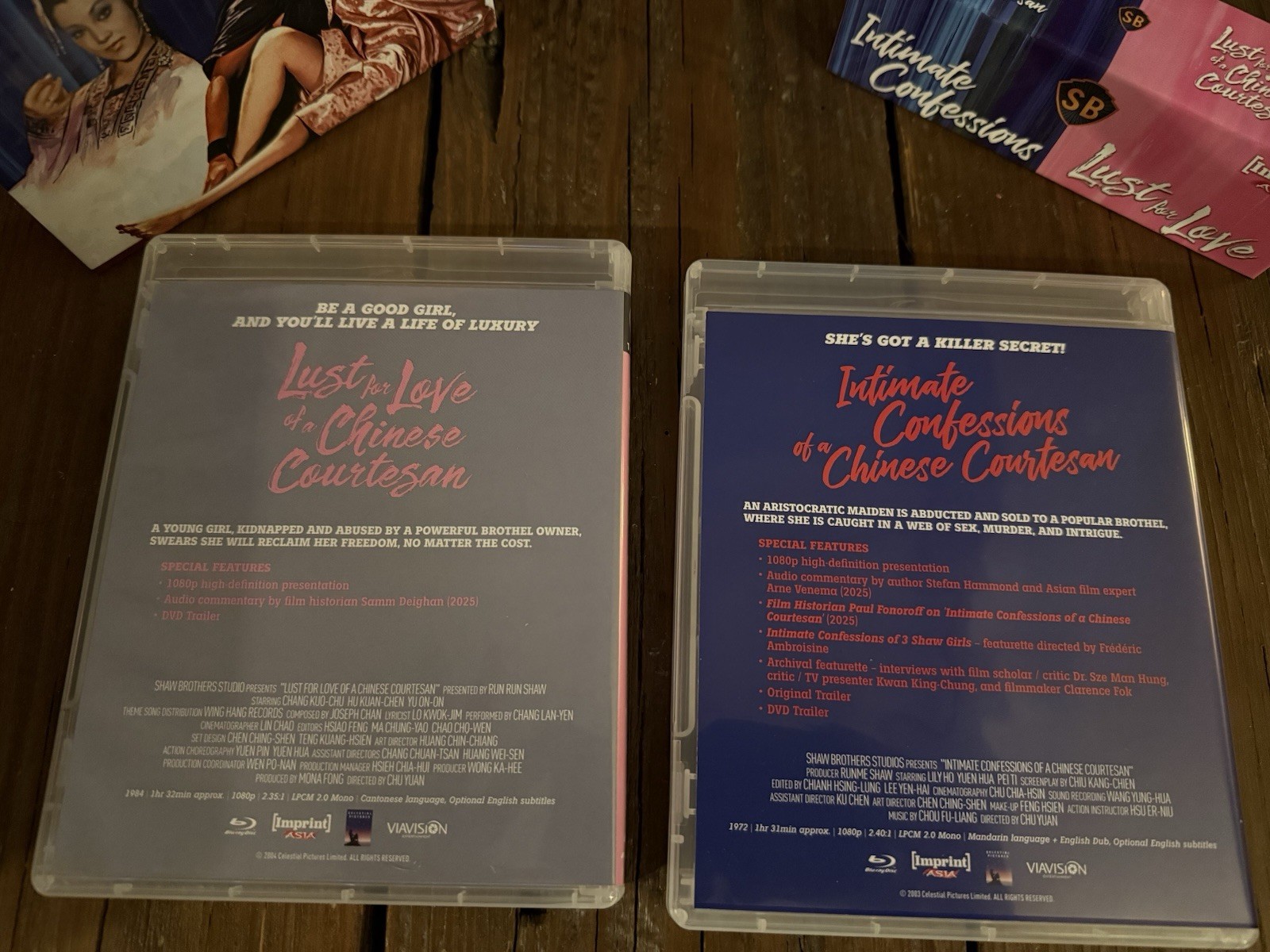 Intimate Confessions Of A Chinese Courtesan Limited Imprint Blu Ray