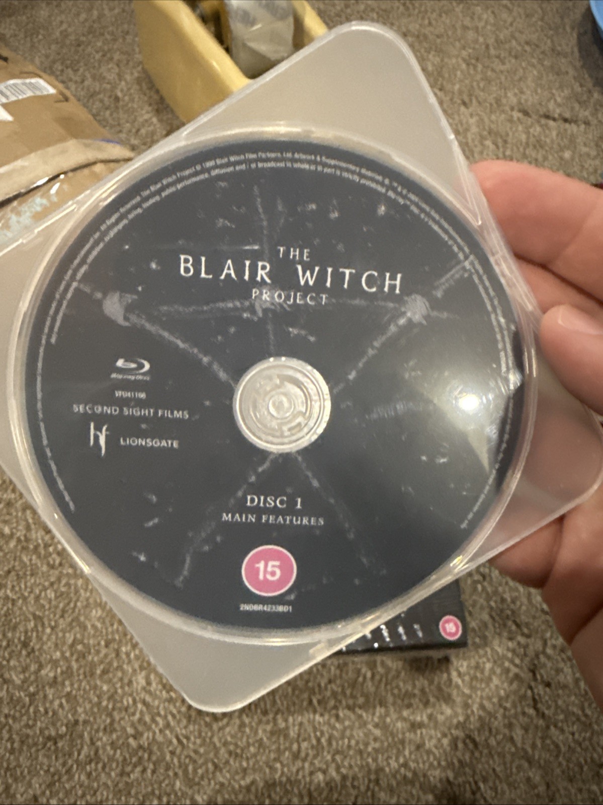 The Blair Witch Project Second Sight Limited Edition w/Replacement Disc Region B