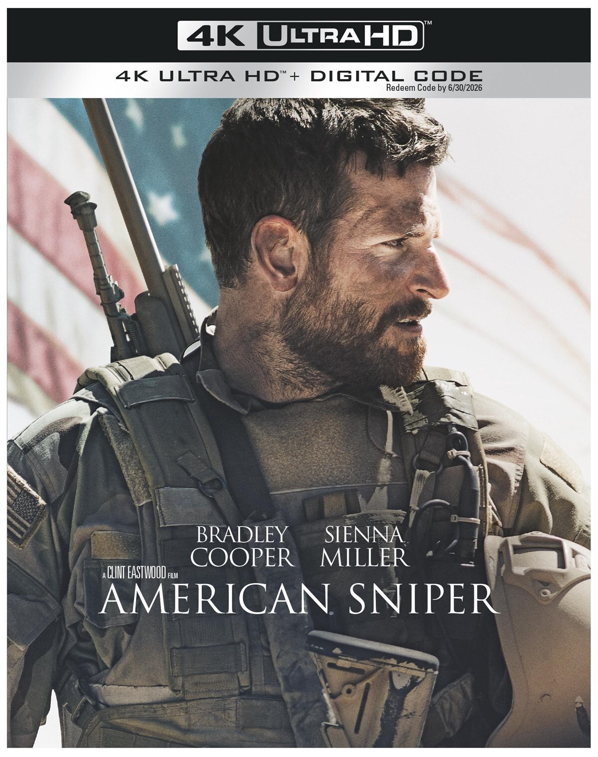 American Sniper 4K UHD Blu-ray NEW