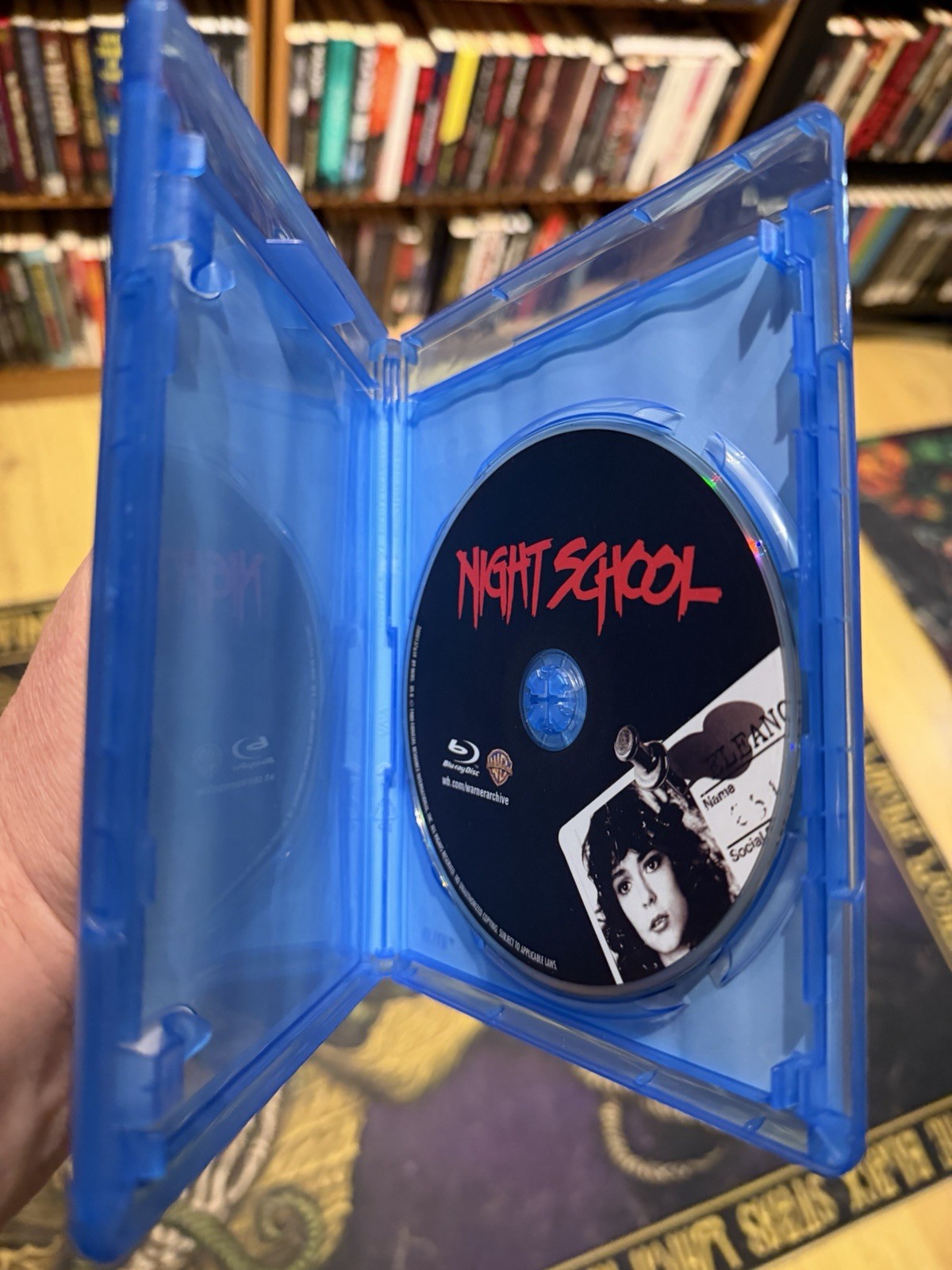 Night School Blu Ray Warner Archive Collection 1980s Horror Slasher 1981