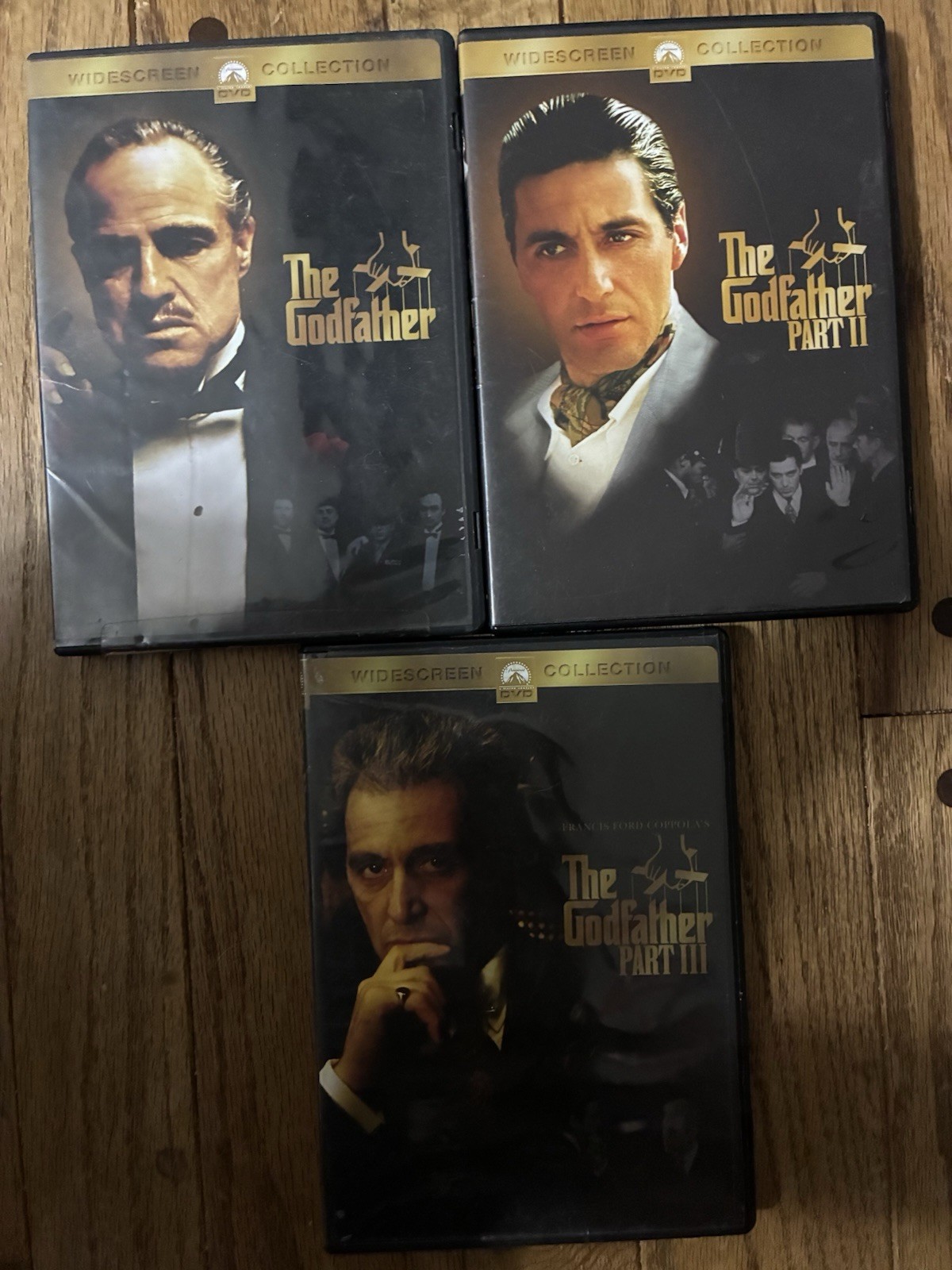 The Godfather Trilogy DVD Set 2004 Widescreen, Parts 1, 2, 3
