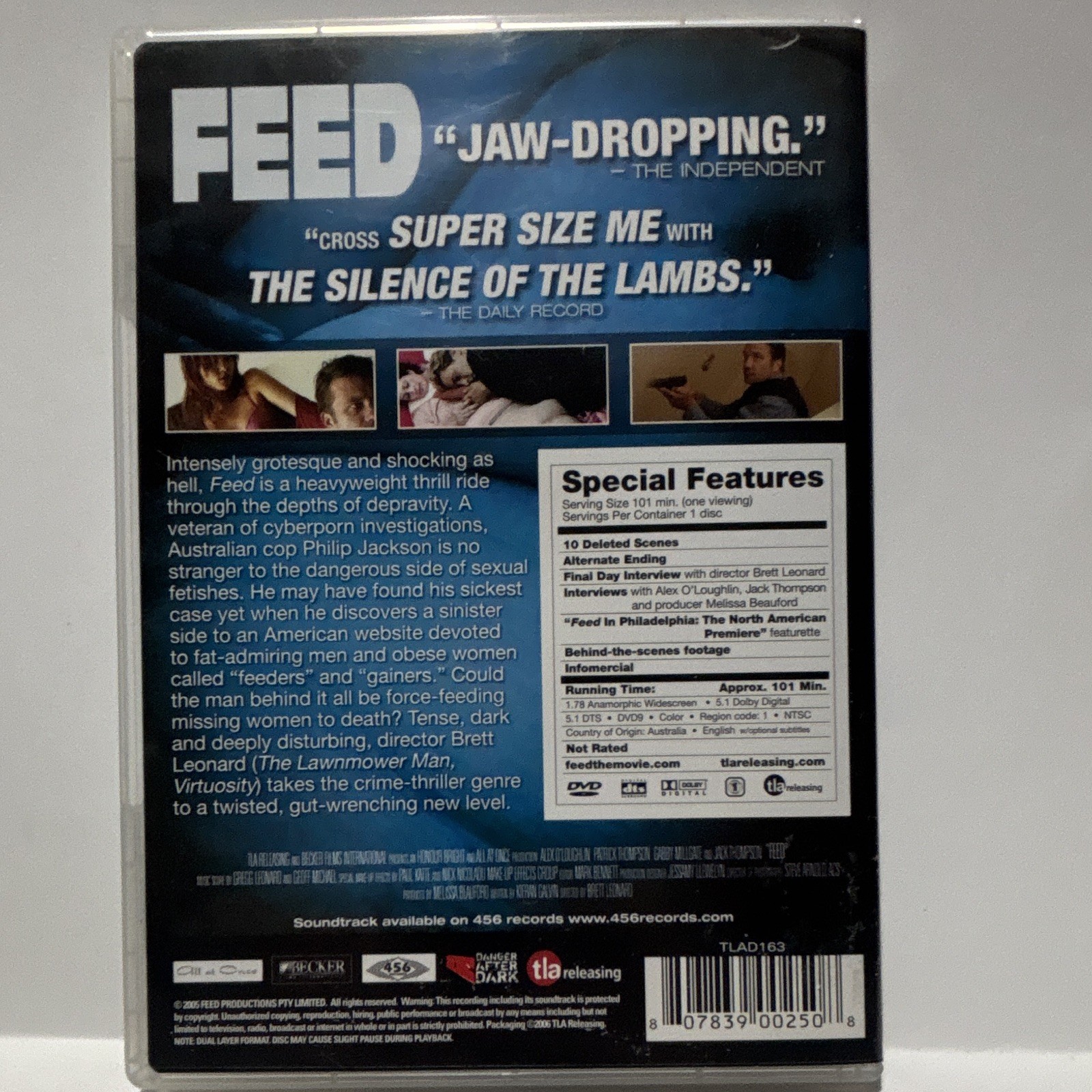 Feed (DVD, NR Thriller, 101 Min, NTSC Region 1) Alex O’Loughlin TLA