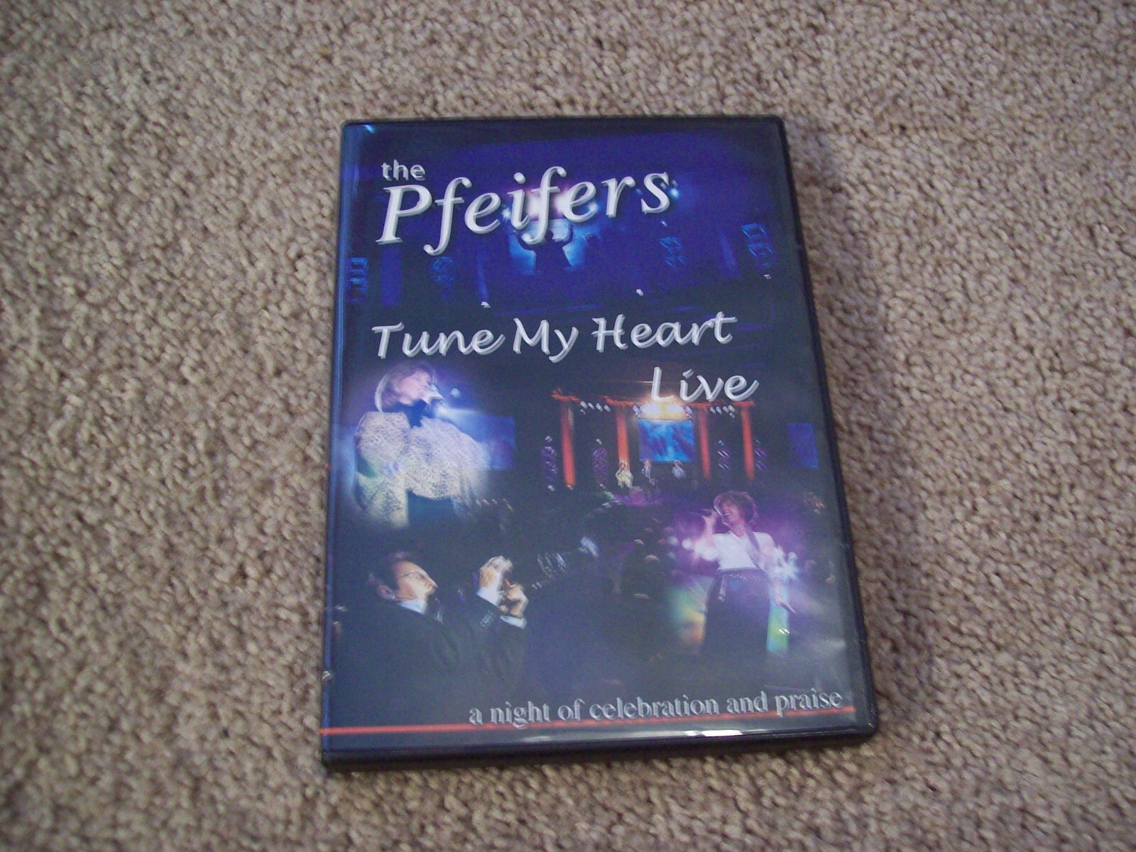 The Pfeifers – Tune My Heart Live Night of Celebration Praise DVD *RARE* 111 Min