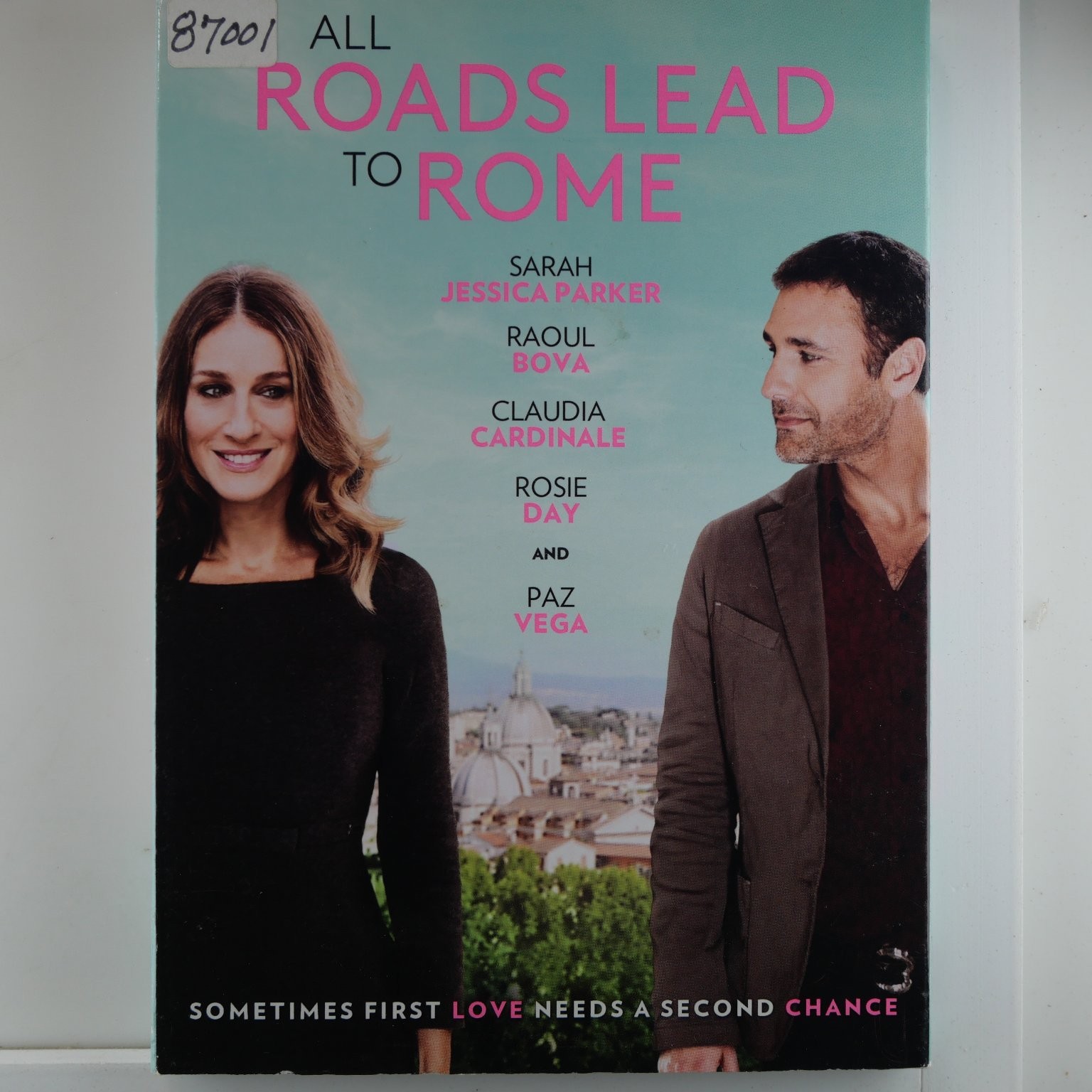 ALL ROADS LEAD TO ROME DVD 2015 Sarah Jessica Parker, Raoul Bova English SDH