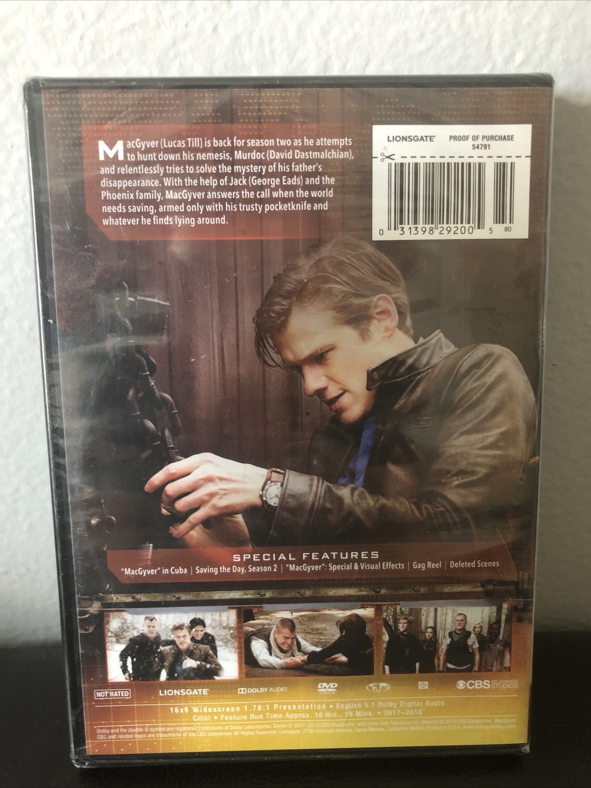MACGYVER: SEASON 2 NEW DVD