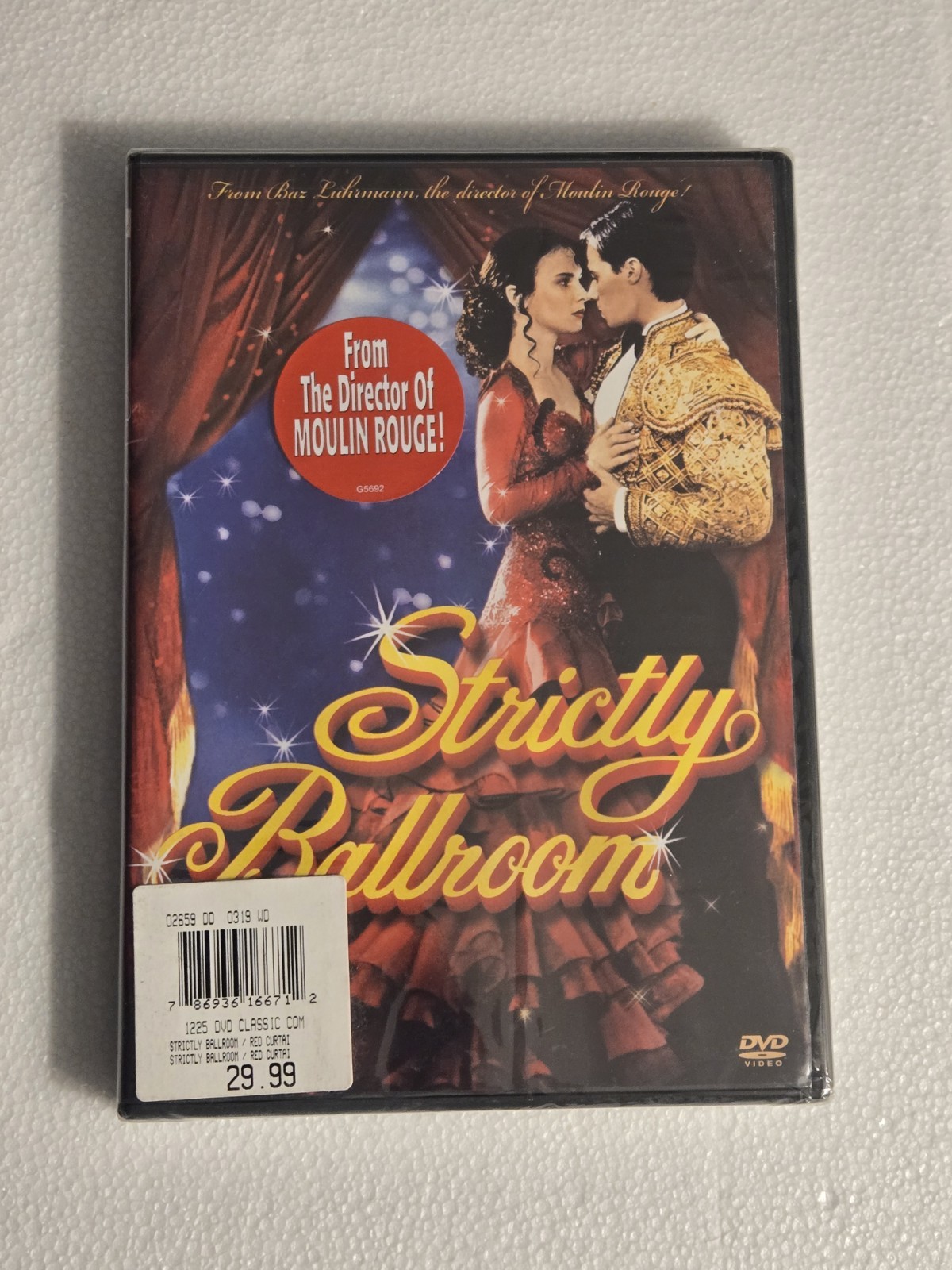 STRICTLY BALLROOM DVD ( NEW SEALED )