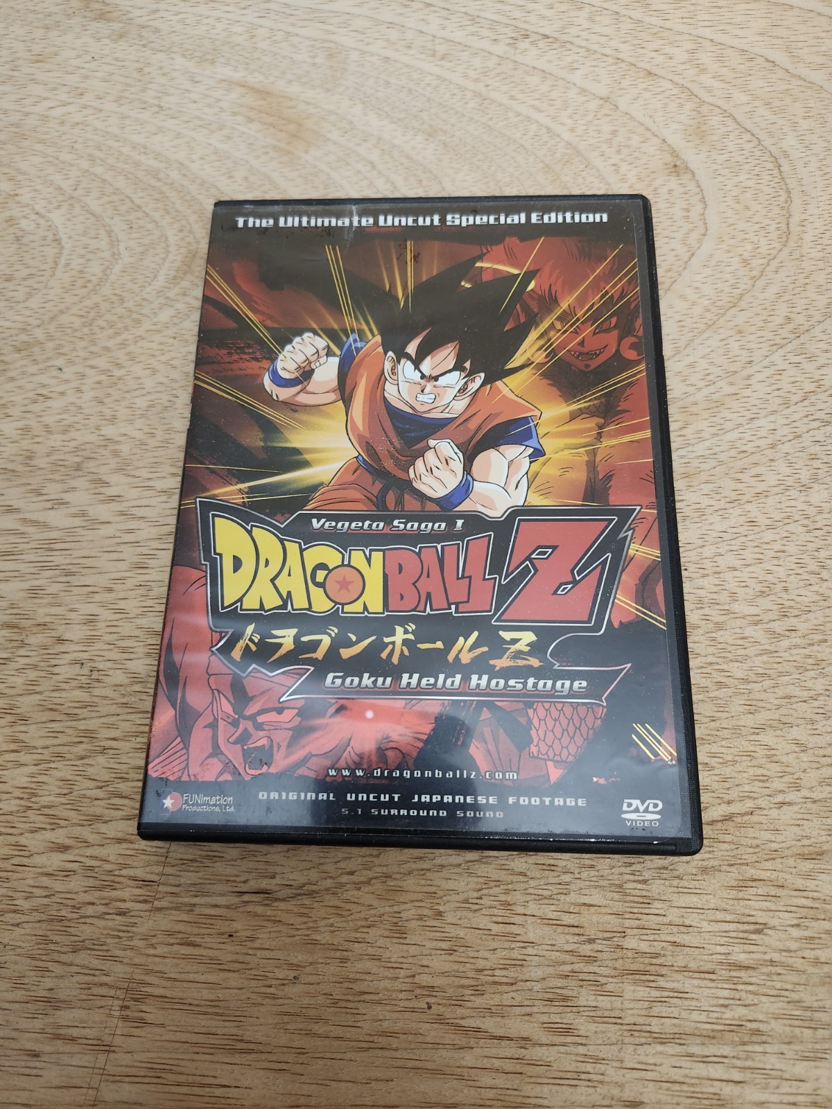 Dragon Ball Z – Vegeta Saga I: Goku Held Hostage (DVD, 2005), Authentic, CIB