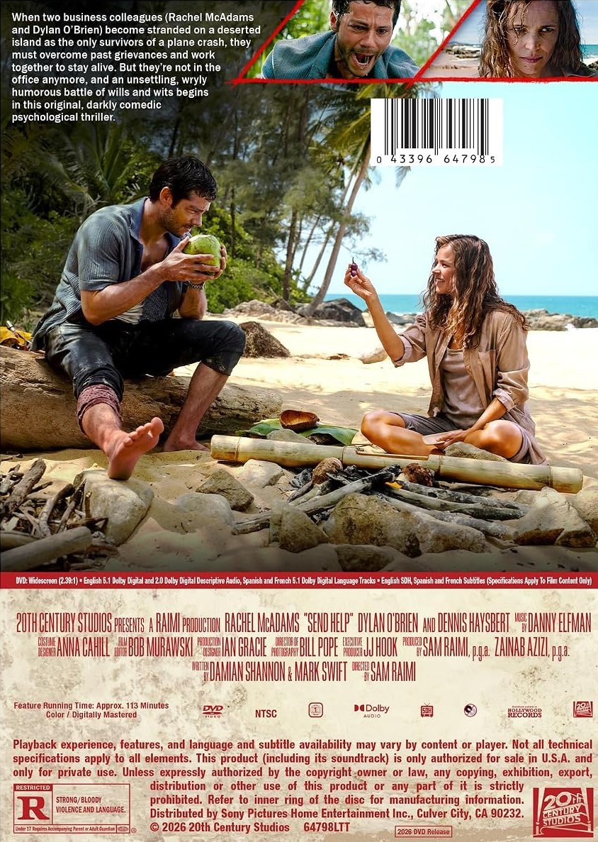 Send Help (DVD) NEW
