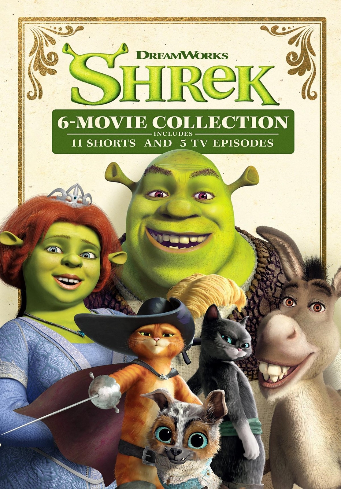Shrek 6-Movie Collection DVD NEW