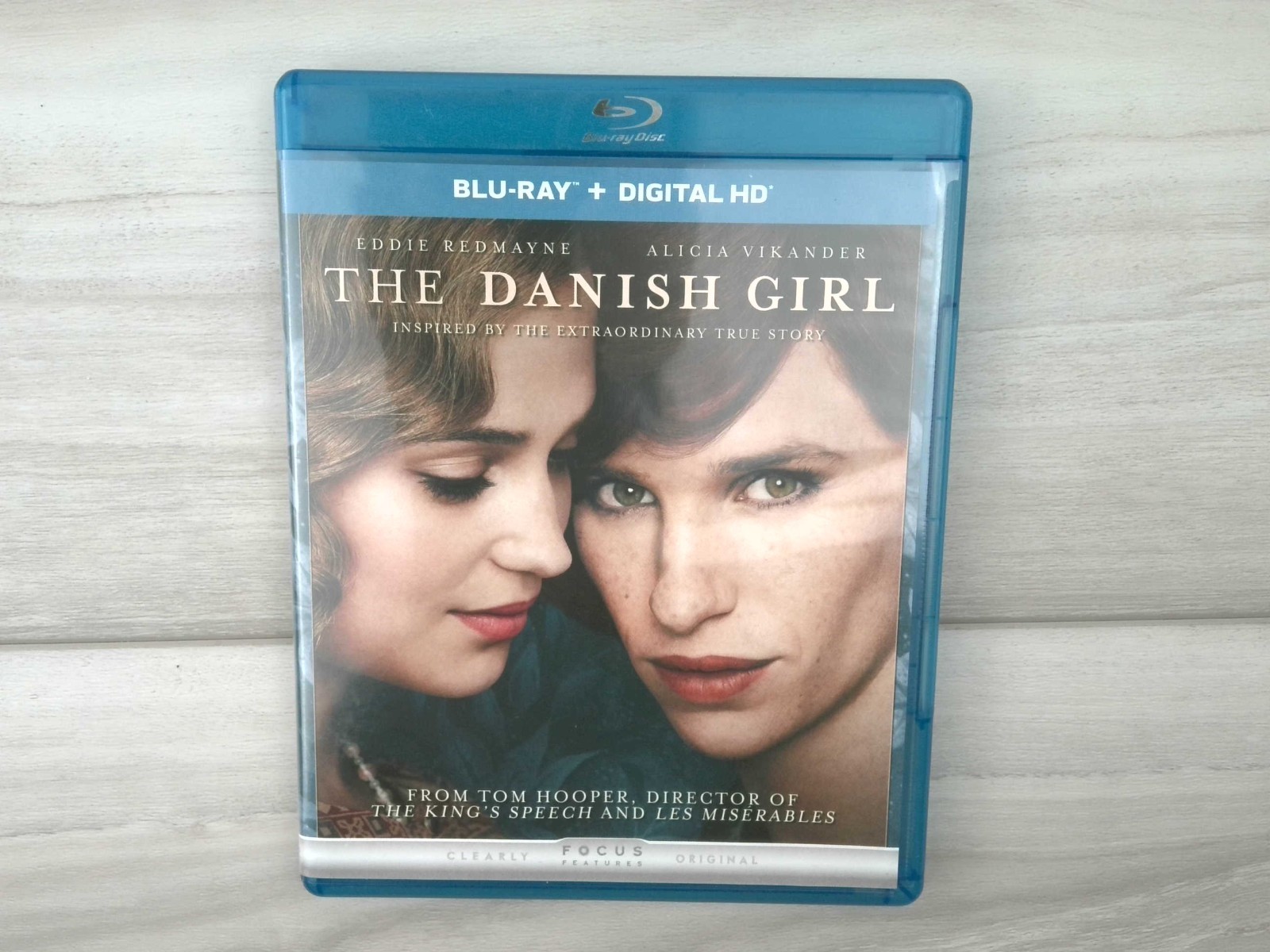 The Danish Girl (Blu-ray, 2015) Amber Heard, Alicia Vikander