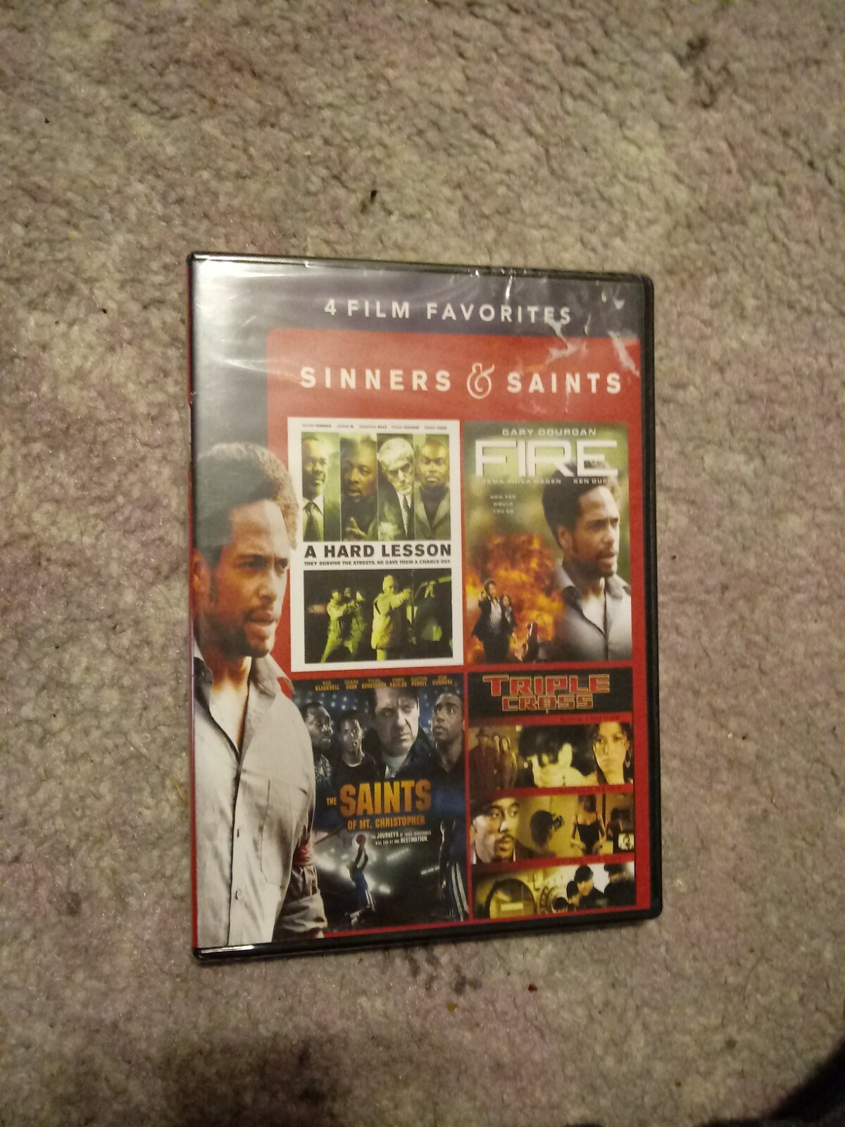 Sinners Saints 4 Film DVD New Hard Lesson Fire The Saints Free Shipping