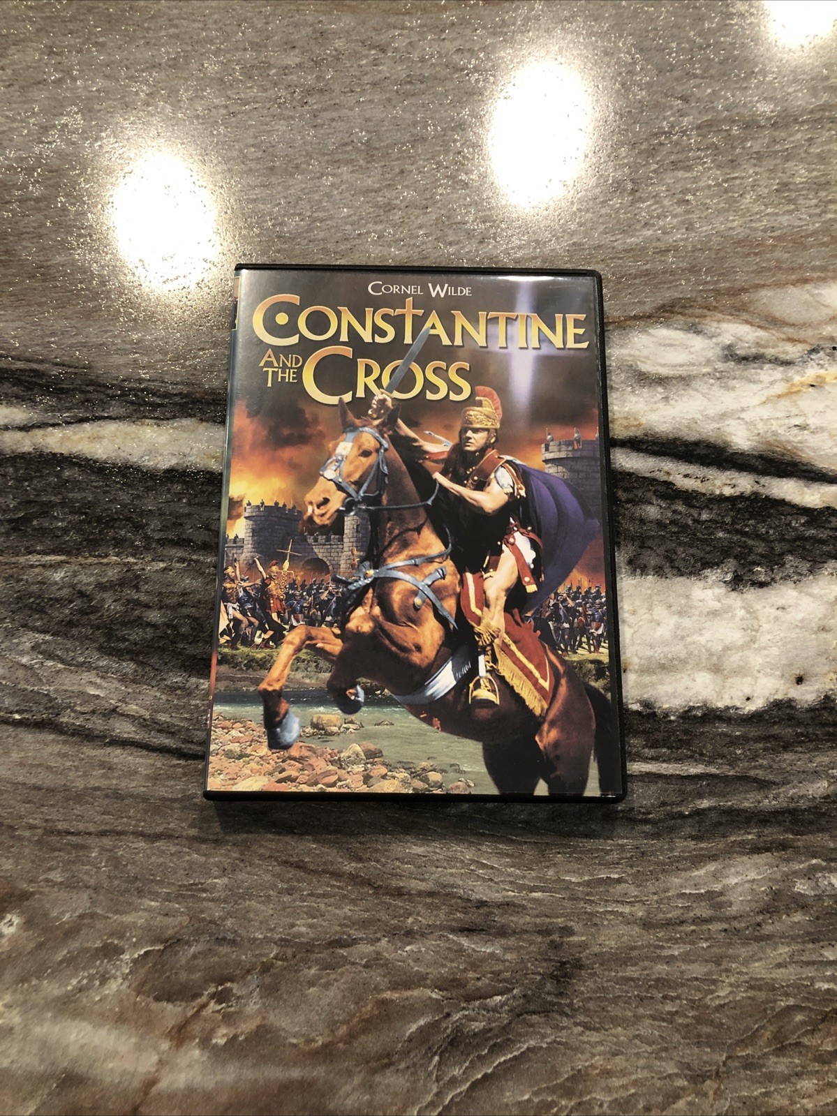 Constantine And The Cross 1962 DVD Widescreen Cornel Wilde Belinda Lee Like New