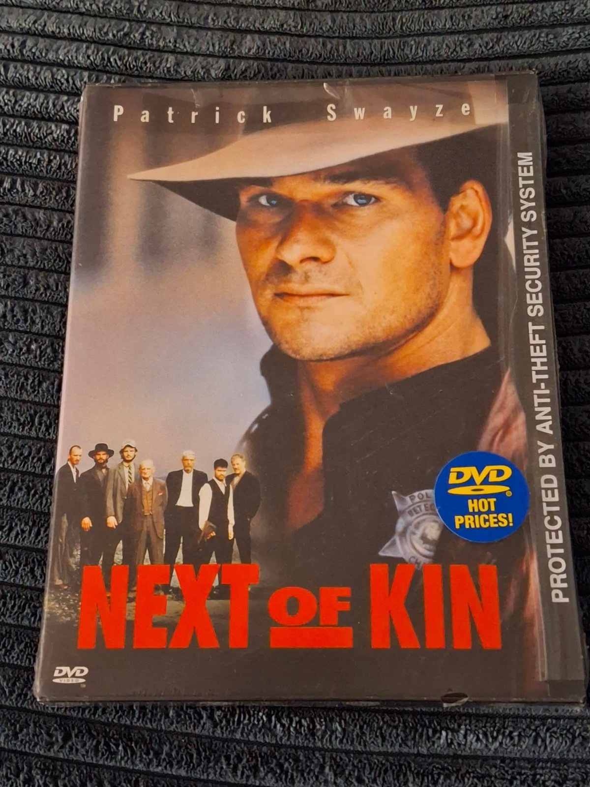 Patrick Swayze Next Of Kin Dvd Preowned Blockbuster DVD sticker on front 109 min