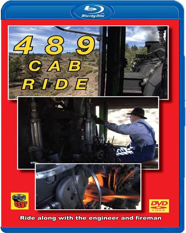 489 Cab Ride on K-36 Cumbres & Toltec Scenic Railroad C&TS BLU-RAY video