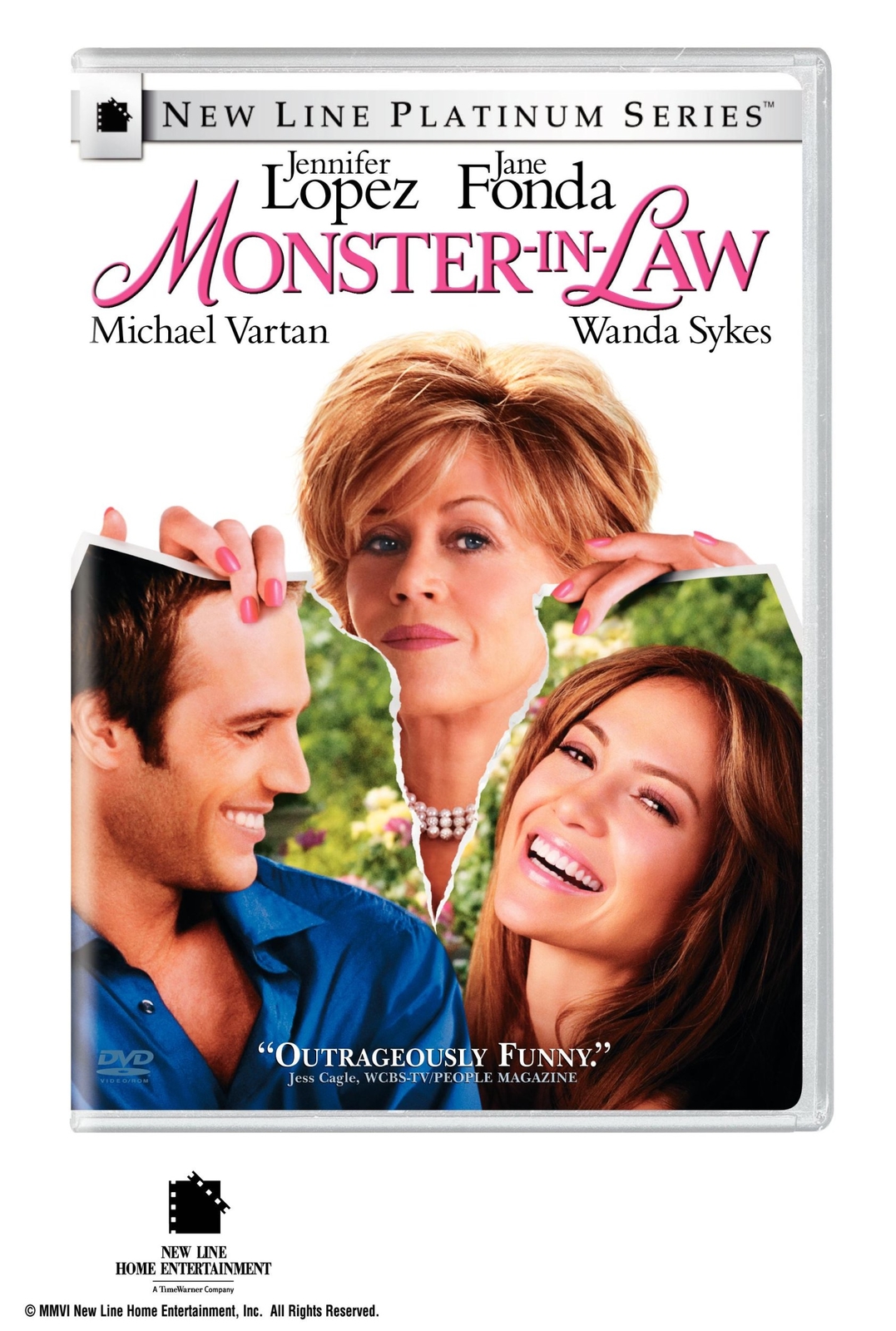 Monster-in-Law (DVD, 2005, 2-Disc Set, Widescreen/Full Screen) NEW