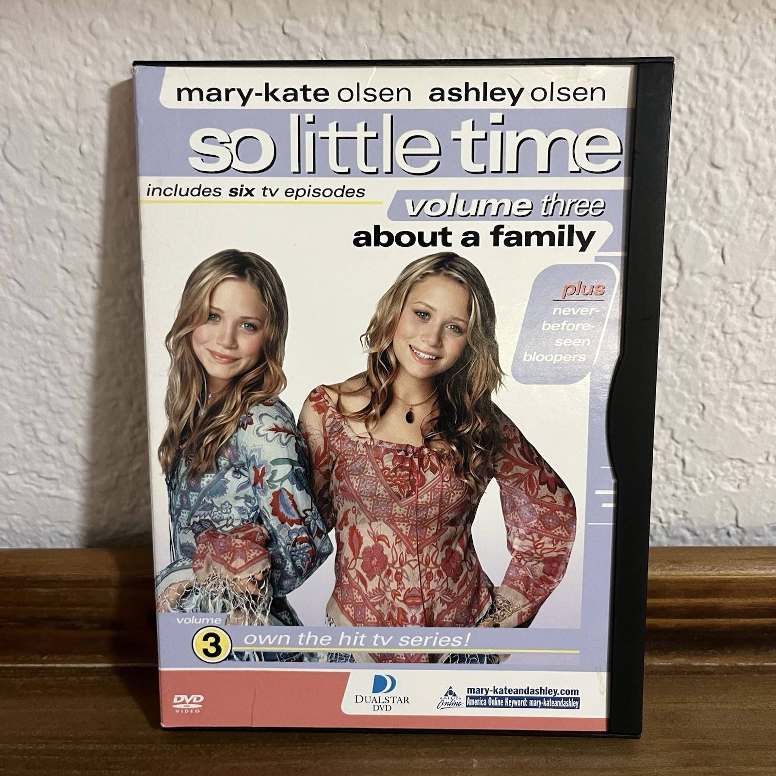 So Little Time : Volume Three 3 – About a Family DVD Mary-Kate Ashley Olsen D19