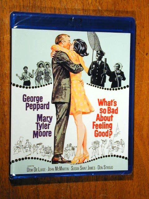 WHAT’S SO BAD ABOUT FEELING GOOD? 1968 BLU RAY BRAND NEW SEALED MARY TYLER MOORE
