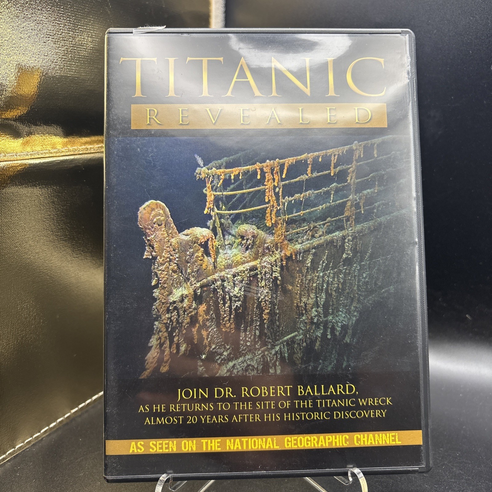 Titanic Revealed DVD Robert Ballard National Geographic ** ZERO SCRATCHES**