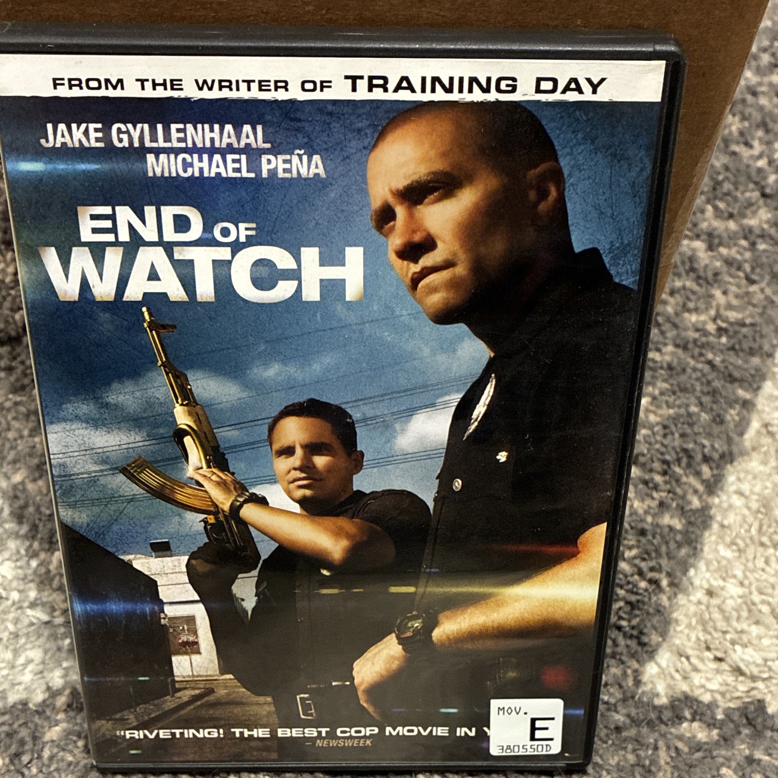 End of Watch DVD Jake Gyllenhaal Michael Peña R 2012 109min NTSC Subs