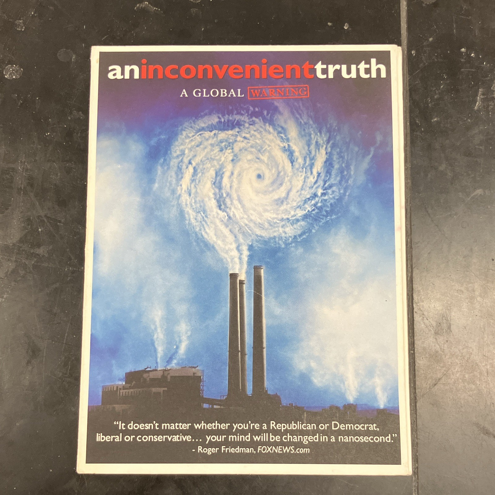 An Inconvenient Truth DVD 2006 Widescreen 16:9 PG R1 English/Spanish Sub
