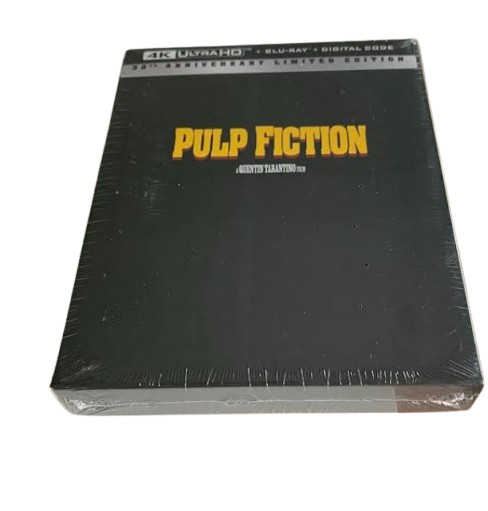 Pulp Fiction 4K UHD Blu-ray Exclusive Uma Thuman Samuel L Jackson Blue Willis